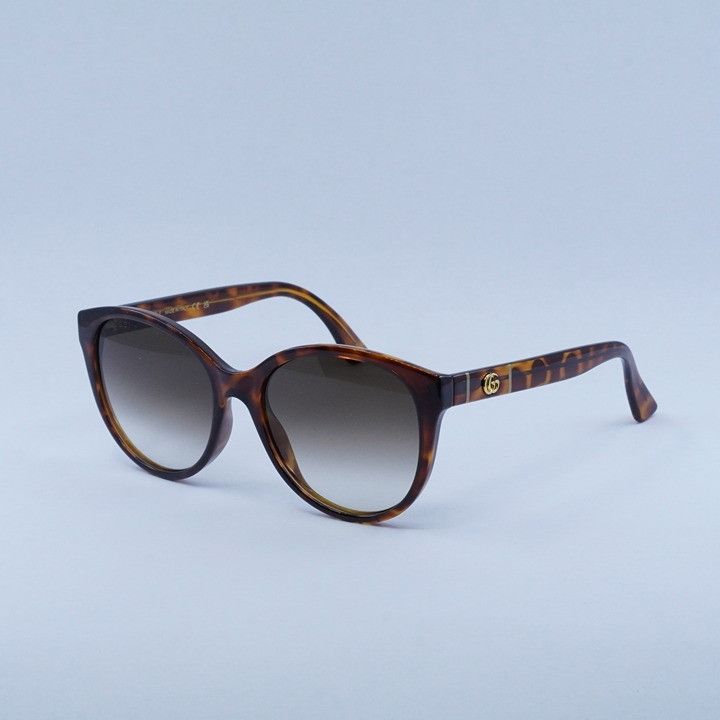 Gucci Gucci GG0631S 002 Sunglasses Havana Round Frame, Brown  display picture 2