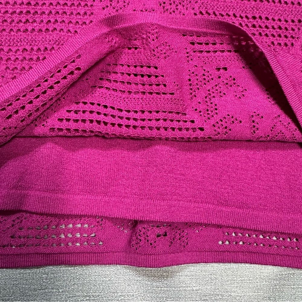 Other NWT New $195 Catherine Malandrino V-Neck Knit Strawberry To Size XL / US 12-14 / IT 48-50 - 5 Thumbnail