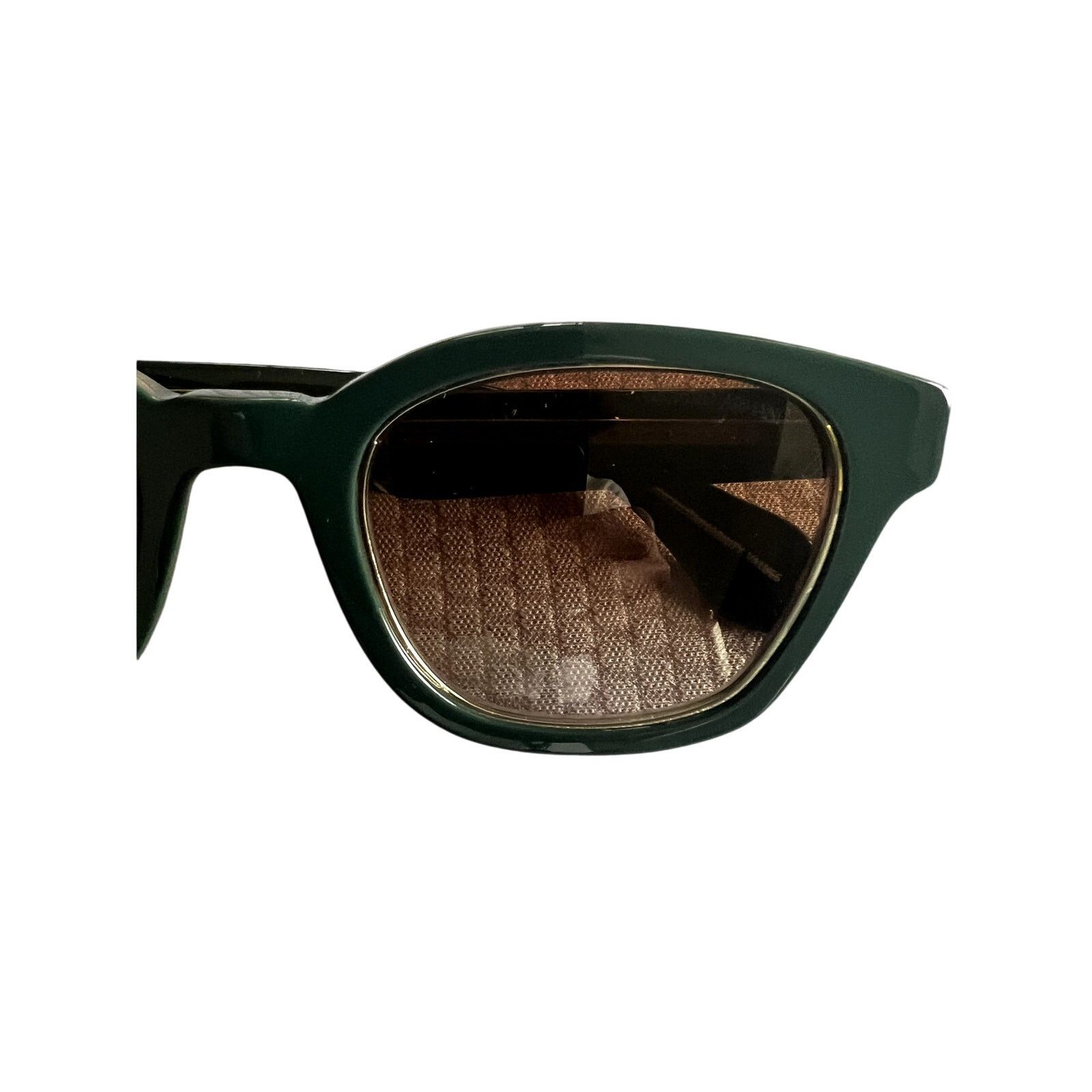Giorgio Armani Giorgio Armani Oversized Sunglasses Dark Green NWT Size ONE SIZE - 4 Thumbnail