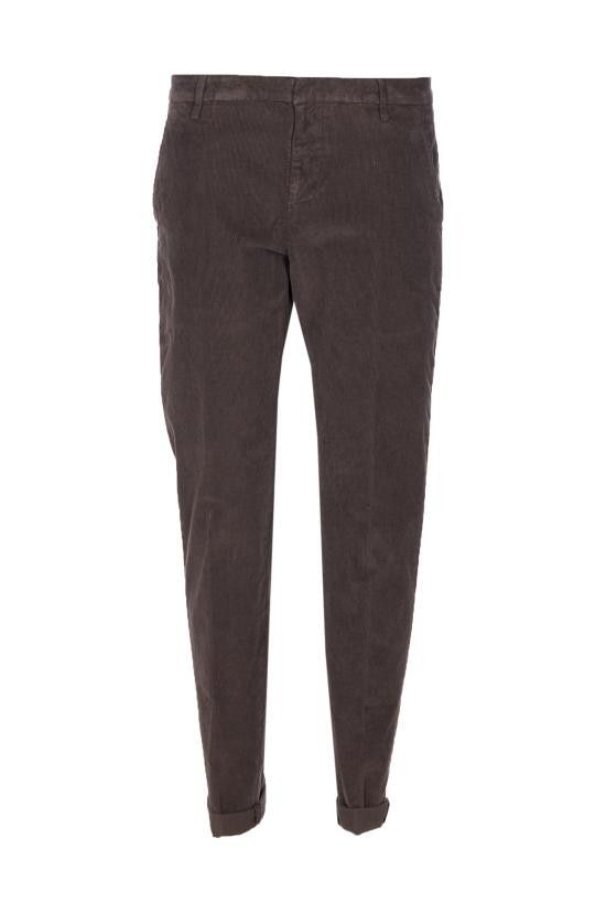 Dondup DONDUP Men Straight Pants UP235 VS0028U PT0737 Brown Size US 34 / EU 50 - 1 Thumbnail