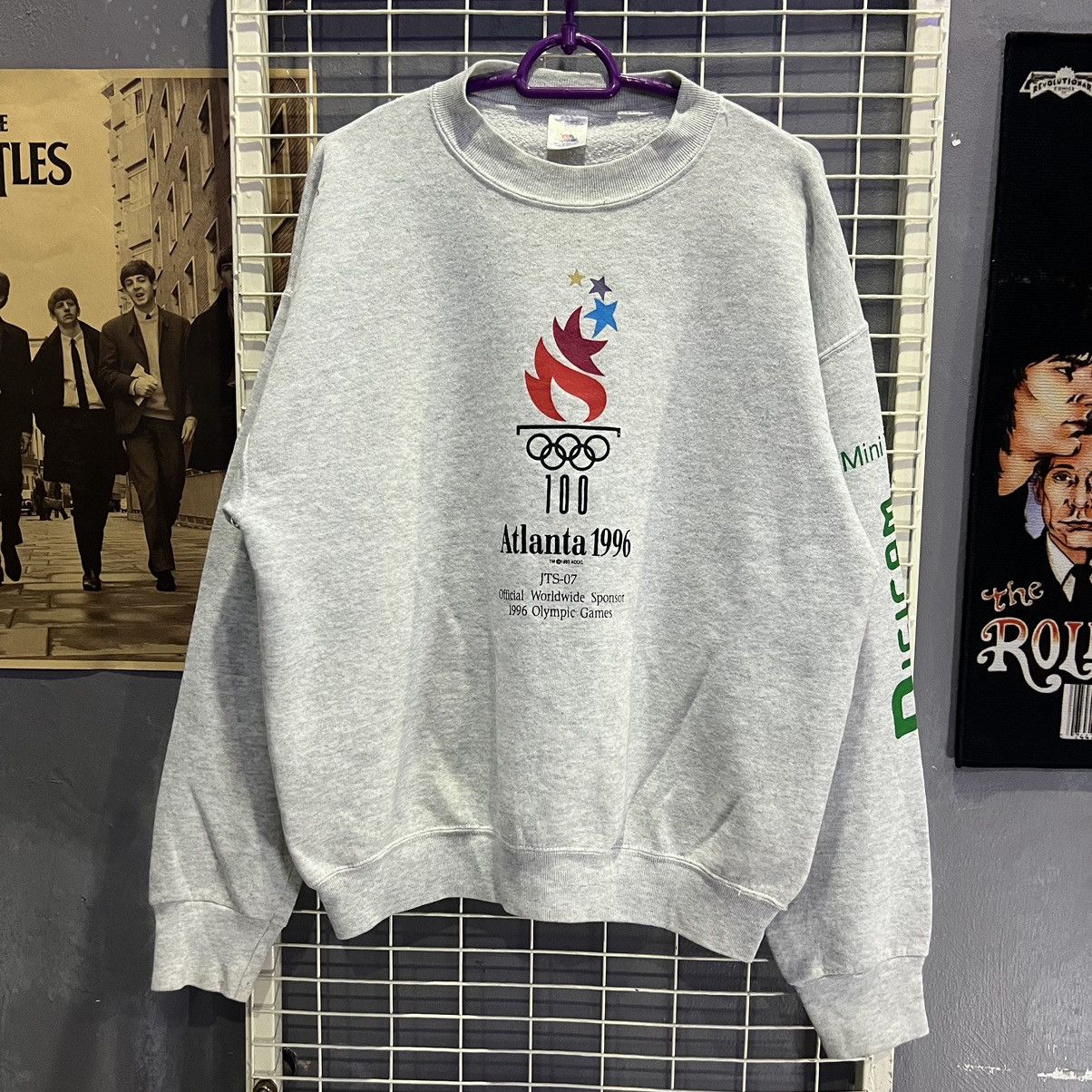 Fruit Of The Loom × Vintage “VINTAGE ATLANTA 1996” OLYMPIC SWEATSHIRT Size US L / EU 52-54 / 3 - 1 Thumbnail