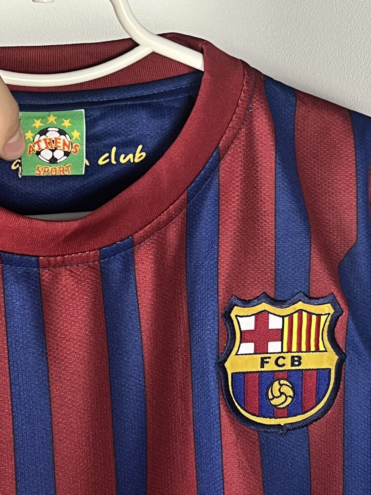 Other Barca long sleeve football jersey Size US L / EU 52-54 / 3 - 5 Thumbnail