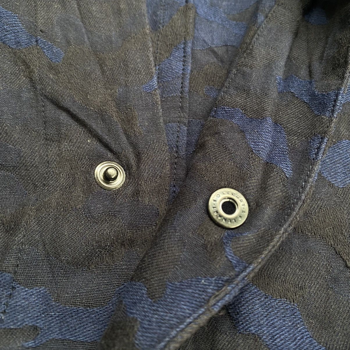 Japanese Brand 2000s Schlussel Vkei Style Open Collar Camo Button Up Shirt Size US M / EU 48-50 / 2 - 7 Thumbnail
