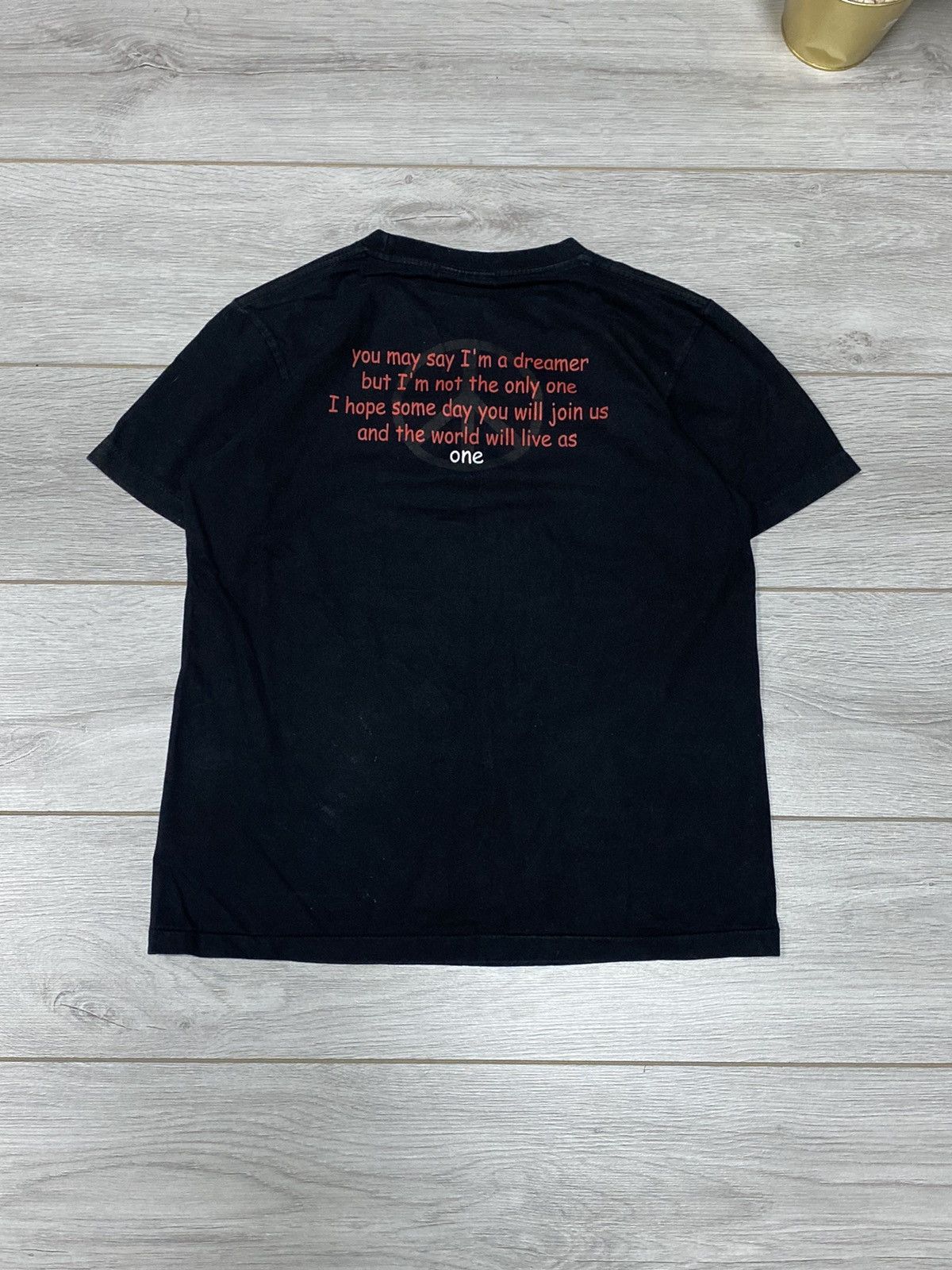 Band Tees Vintage The Roxx John Lennon “Imagine” t-shirt Size US M / EU 48-50 / 2 - 2 Thumbnail