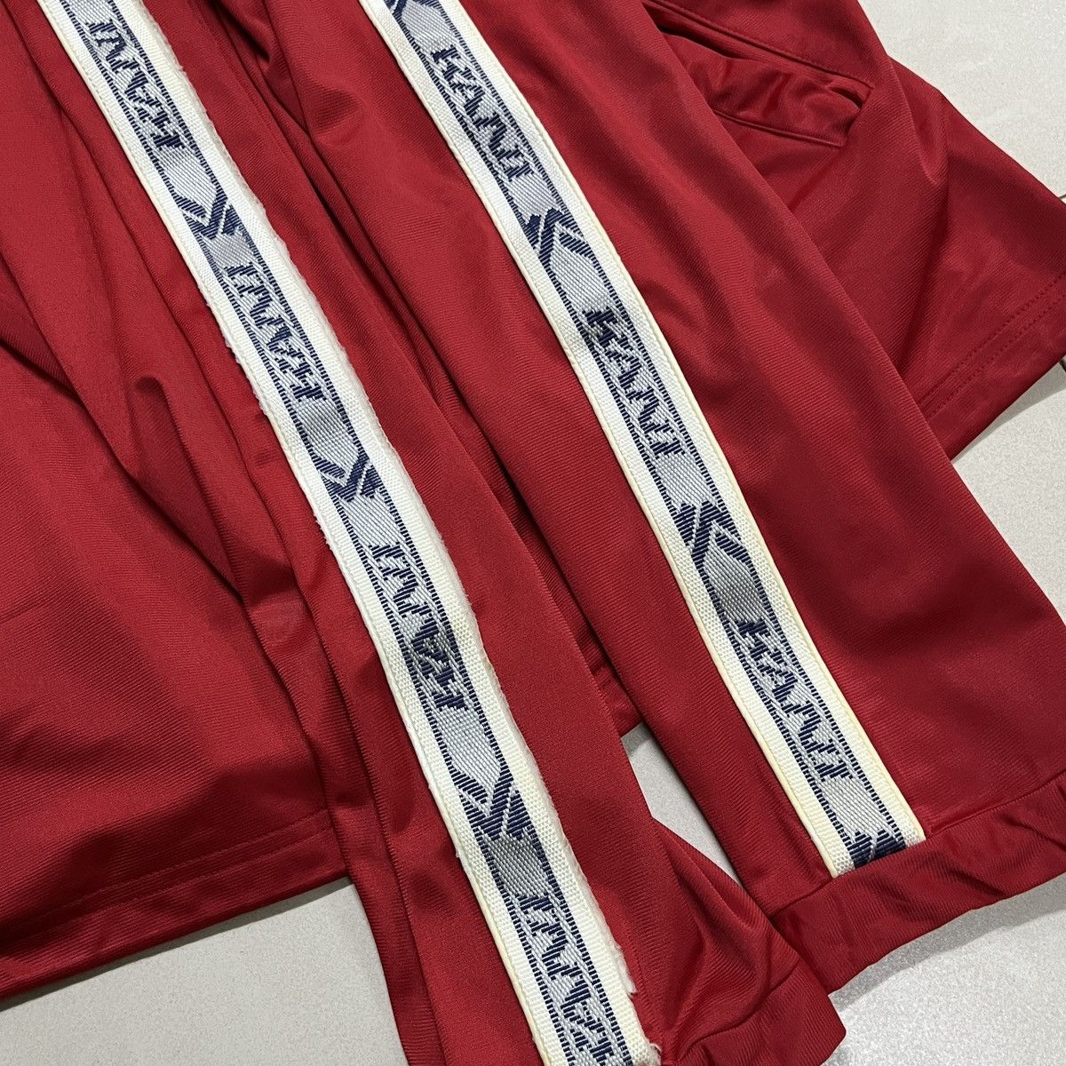 Karl Kani × Rap Tees × Vintage Vintage Karl Kani Big Logo Track Jacket Size US L / EU 52-54 / 3 - 9 Thumbnail