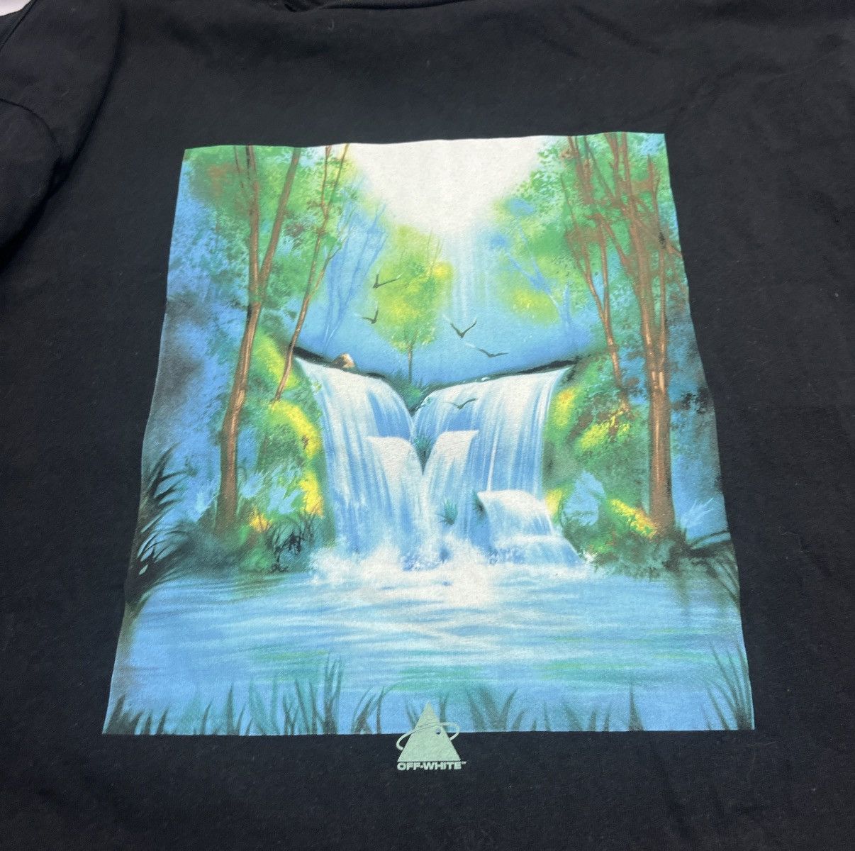 Off-White Off-White FW19 Waterfall Short Sleeve Over Tee Size US L / EU 52-54 / 3 - 4 Thumbnail