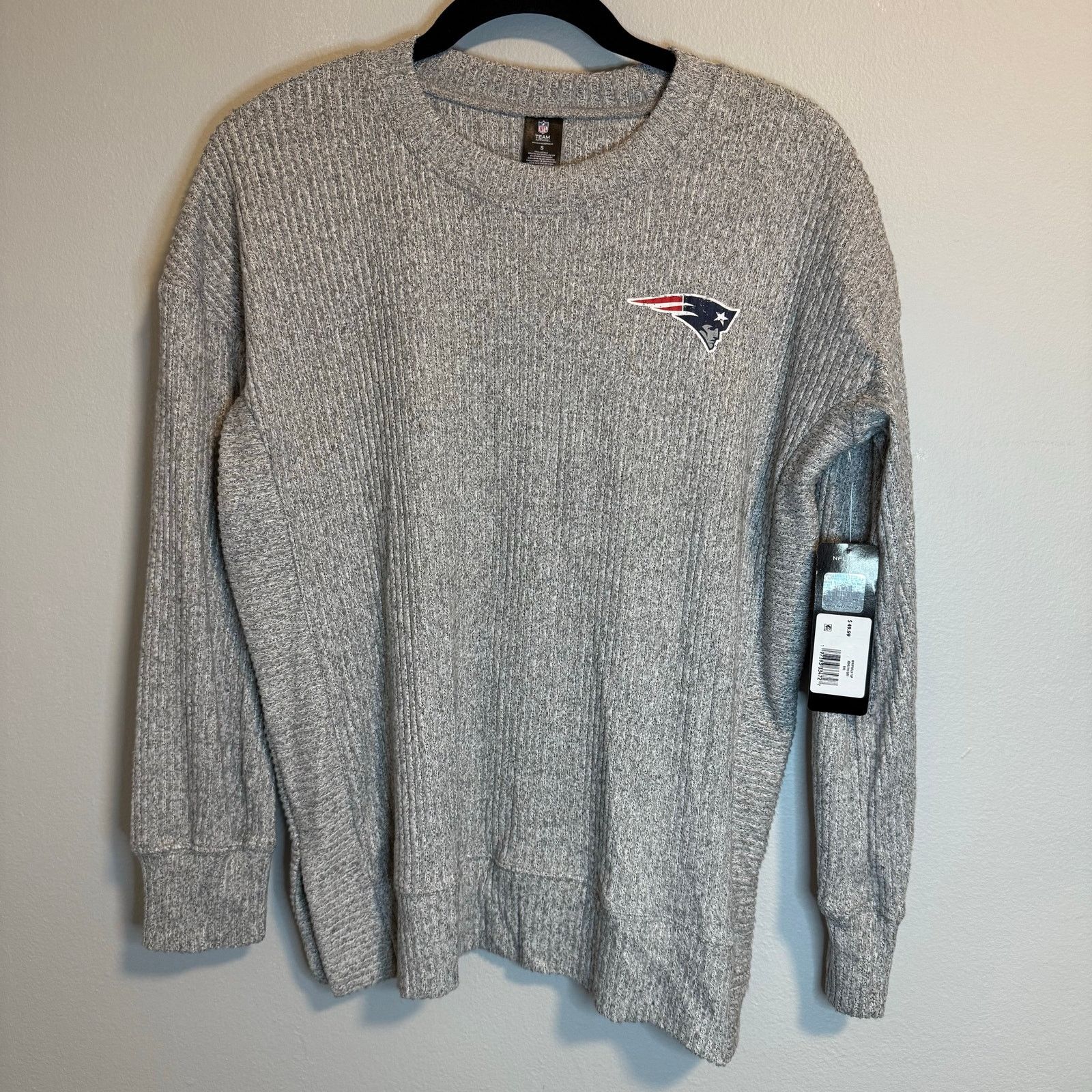 NFL New England Patriots NFL Sleepwear Sweater Wmns Sz S New NWT Size S / US 4 / IT 40 - 1 Thumbnail