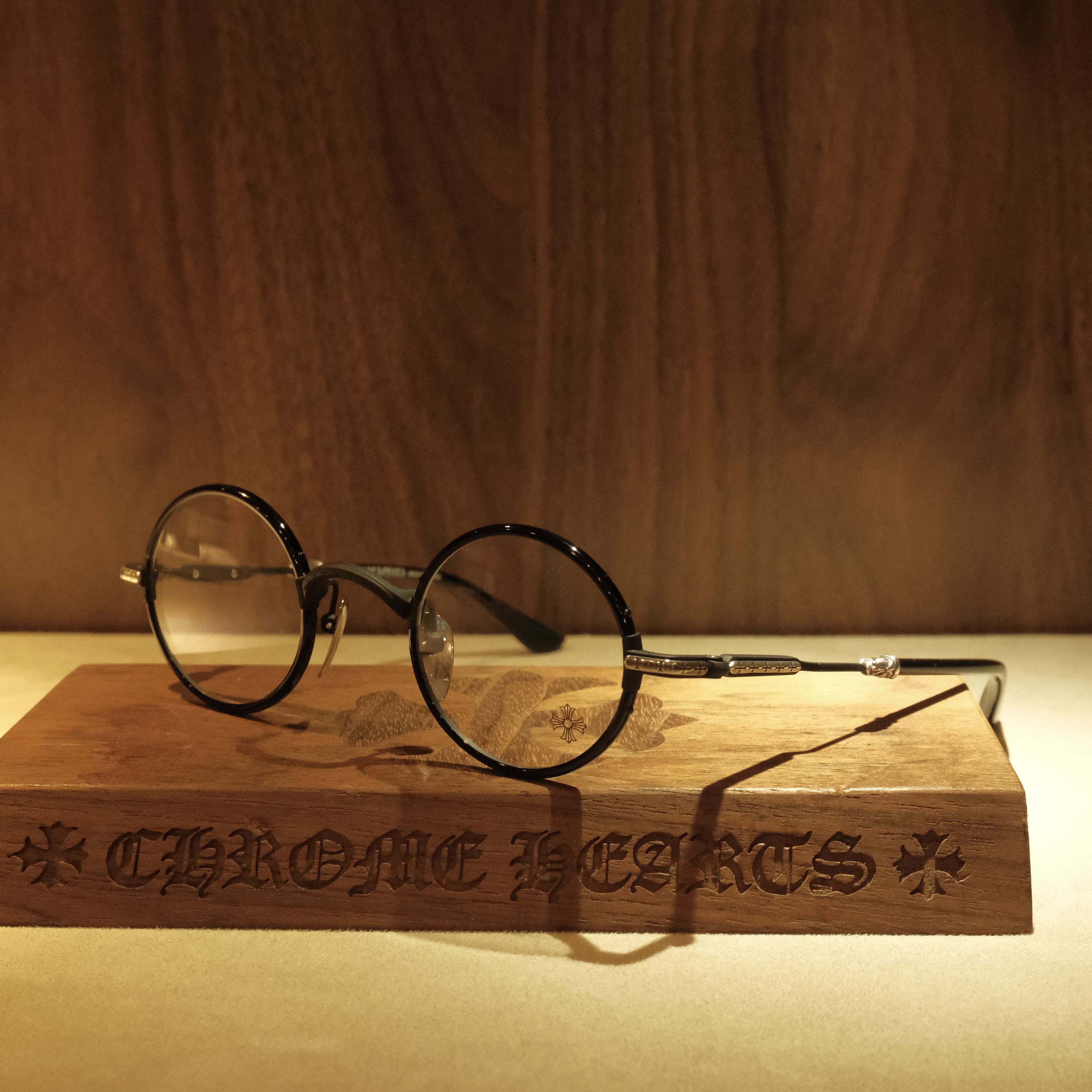 Chrome Hearts CHROME HEARTS EDITH F BLACK/SILVER GLASSES Size ONE SIZE - 8 Thumbnail