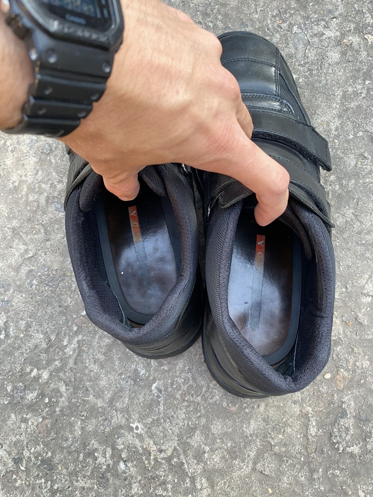 Prada × Vintage Prada 00s Vintage Leather straps shoes size 10.5 Size US 10.5 / EU 43-44 - 15 Thumbnail