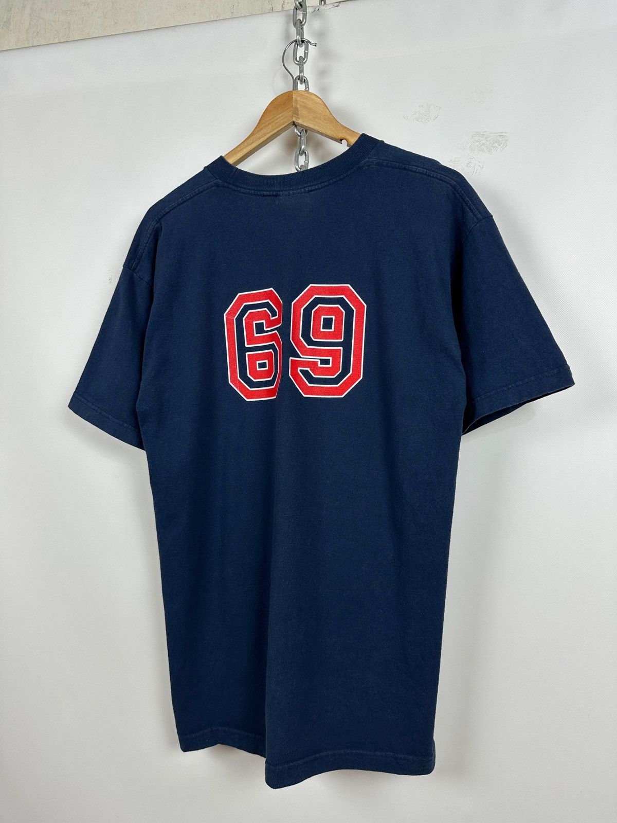 Girl Skateboards Vintage Pornstar 69 Navy Blue T-Shirt Size US M / EU 48-50 / 2 - 5 Thumbnail