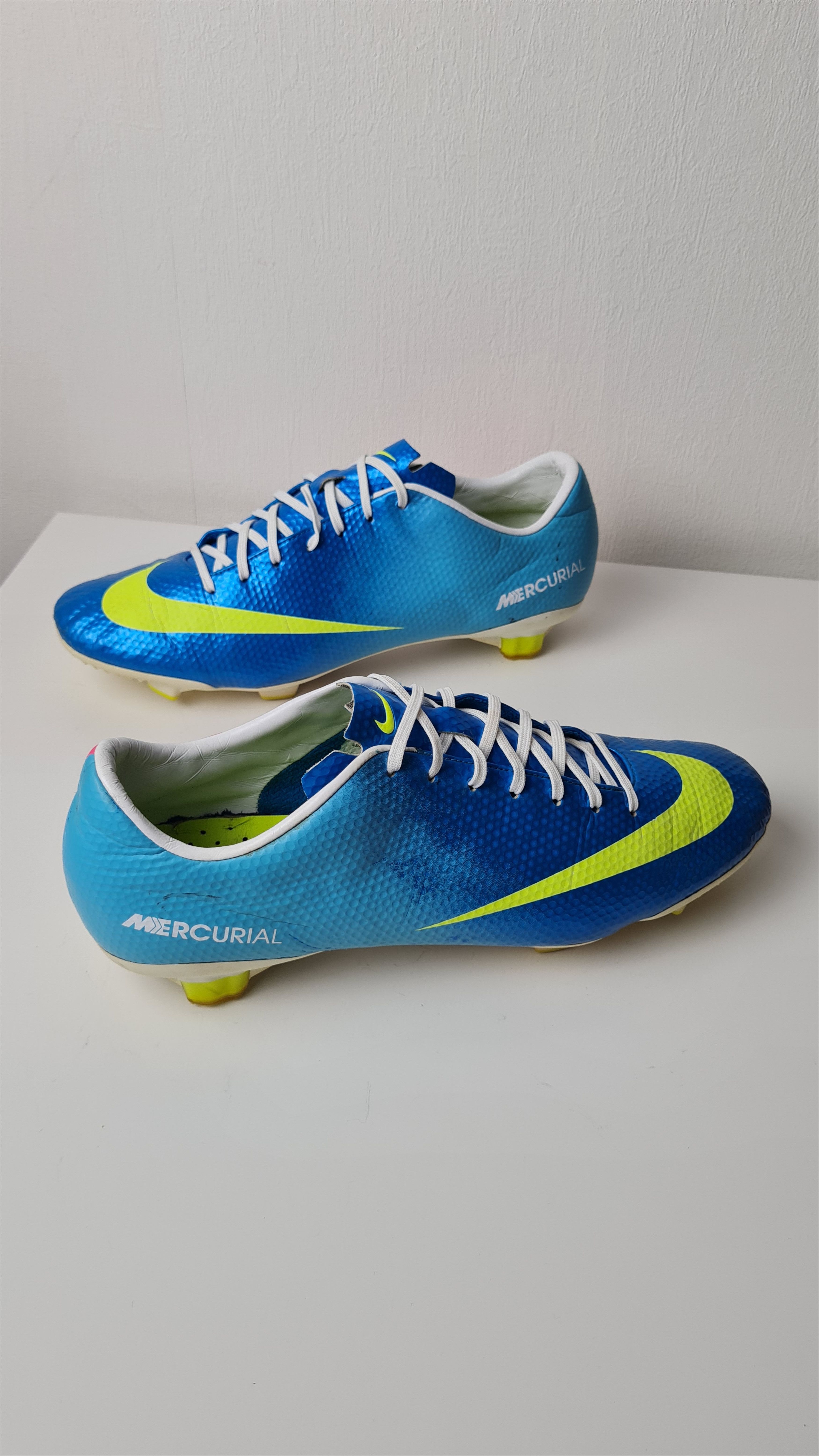 Adidas Rare football Caps Nike Mercurial Vapor IX FG 555447-474 Size US 11.5 / EU 44-45 - 10 Thumbnail