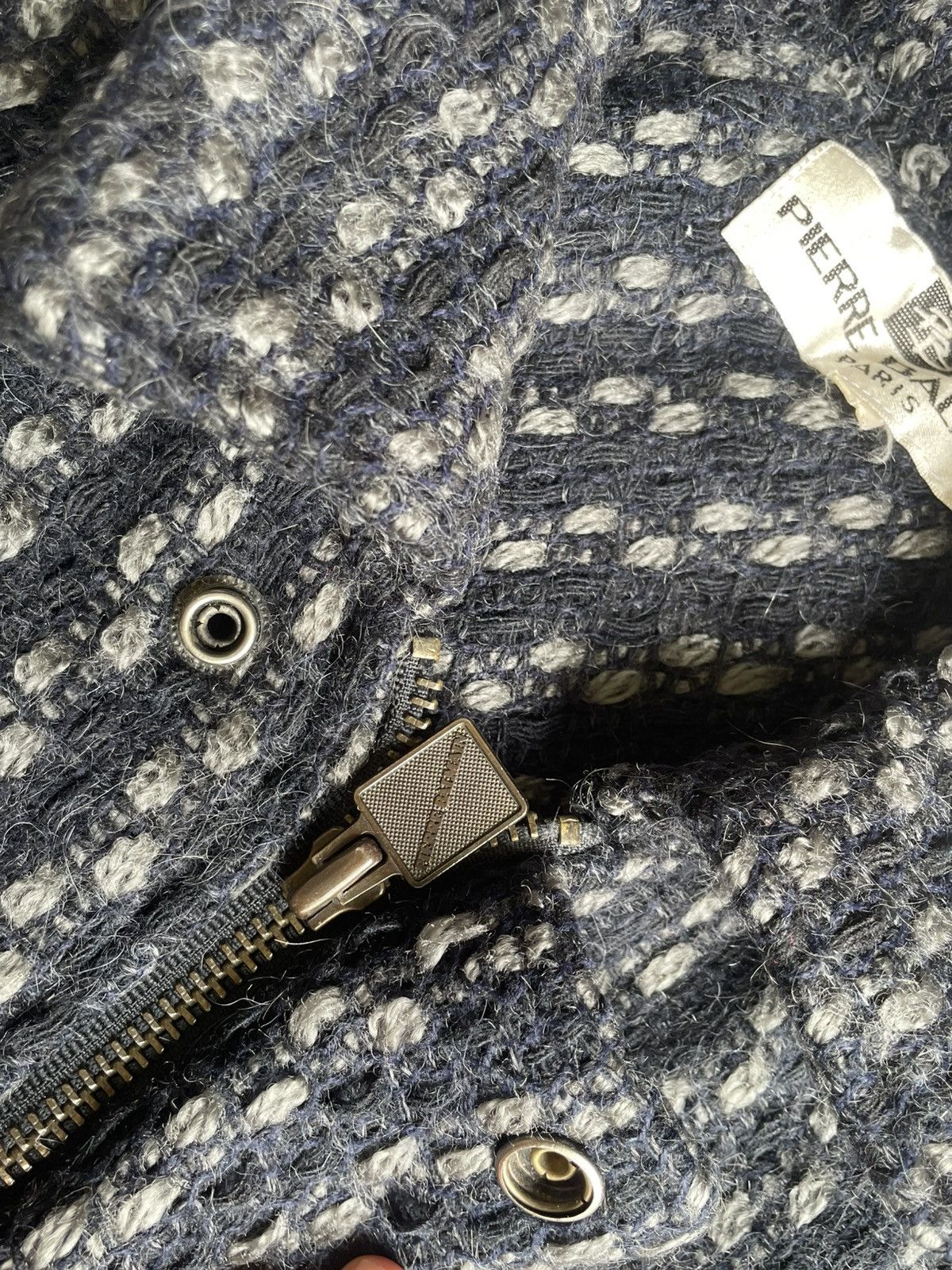 🔥WOOL🔥 Vintage Pierre Balmain Wool Quilted Jacket