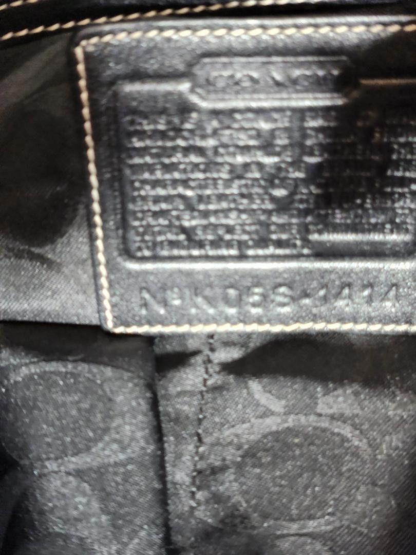 Coach COACH 1415 VINTAGE BLACK SOFT LEATHER TASSEL CROSSBODY Size ONE SIZE - 5 Thumbnail