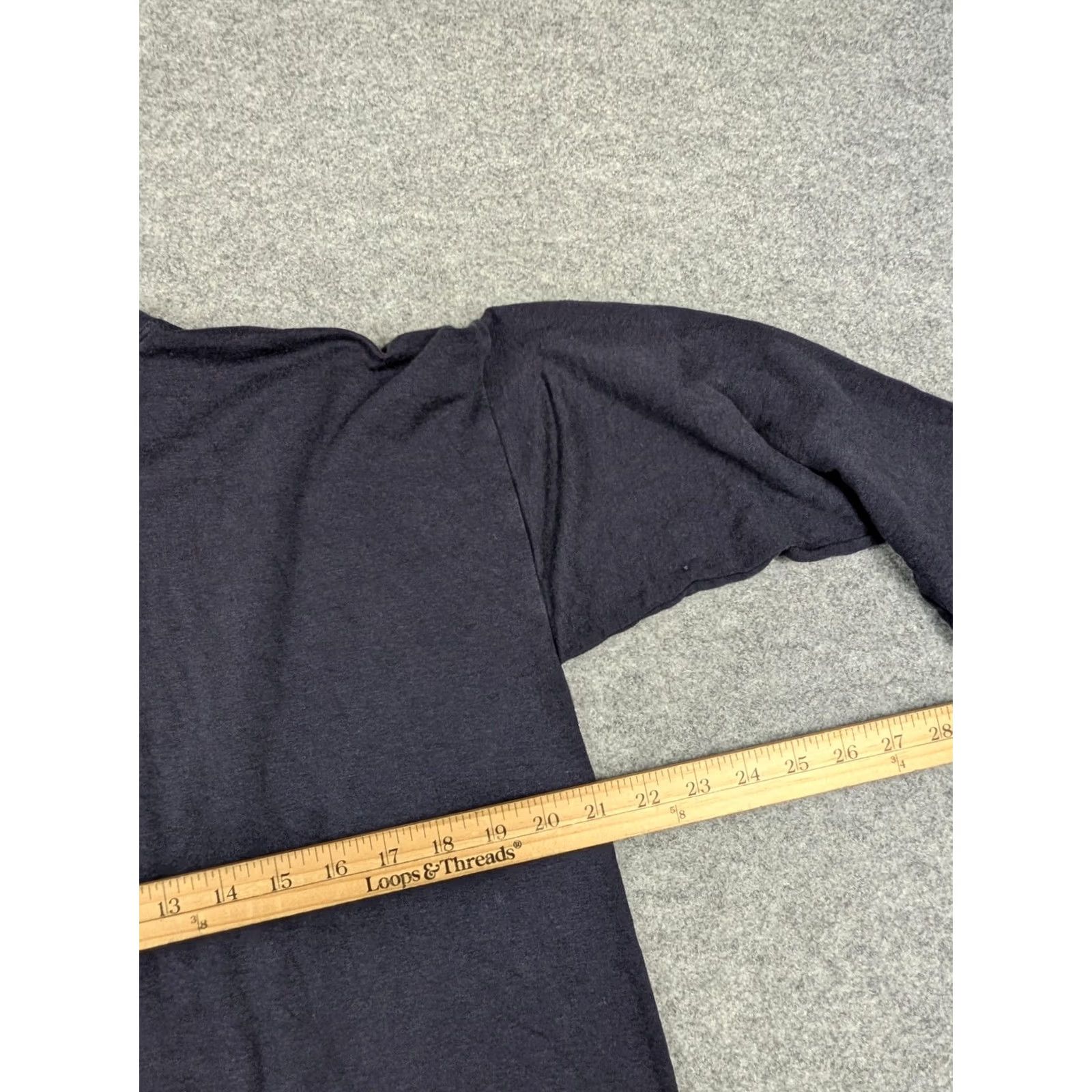 Eileen Fisher Eileen Fisher Shirt Womens Small Blue Tencel Tunic Long Sleeve Jersey Knit Top Size S / US 4 / IT 40 - 7 Thumbnail