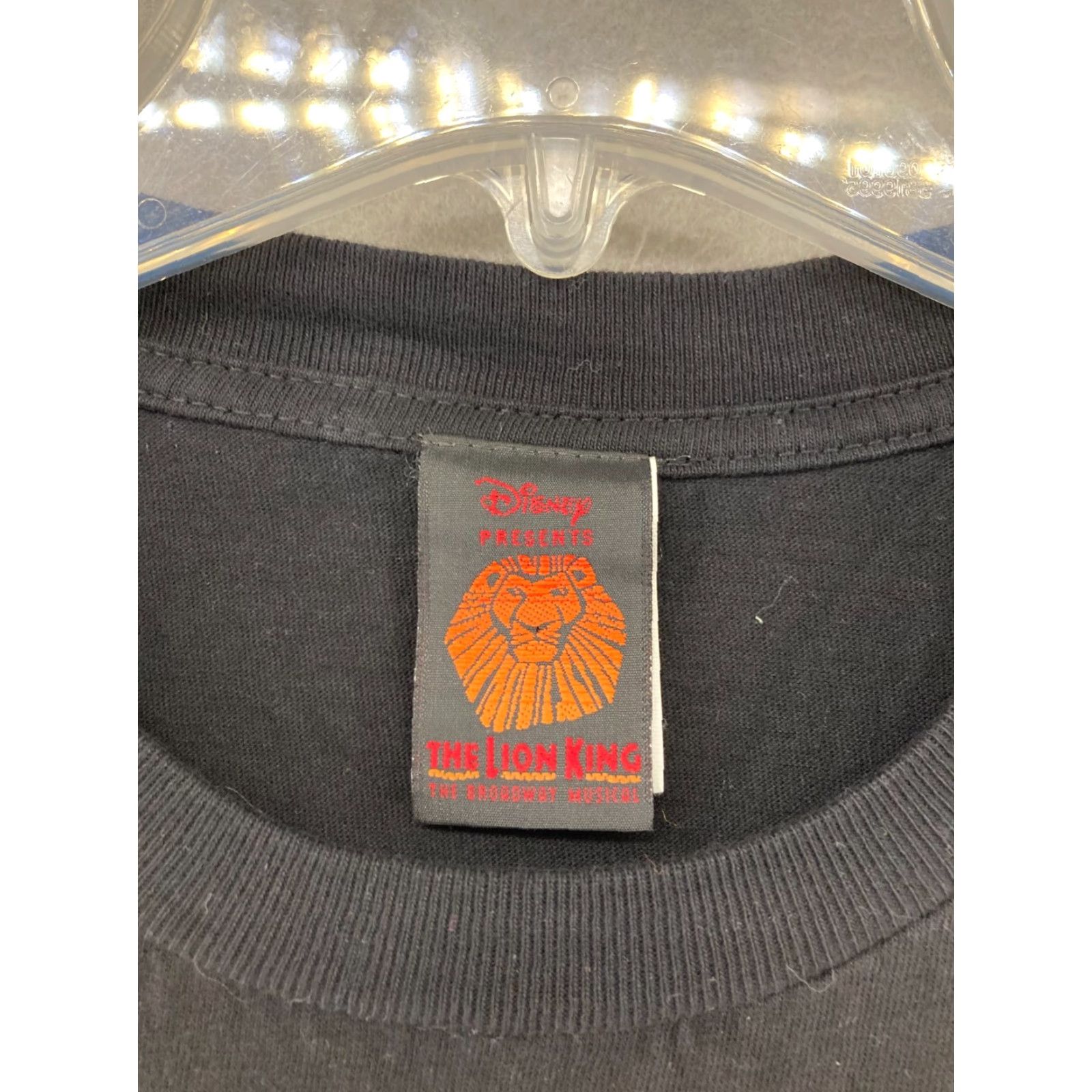 Vintage Lion King Musical Mens TShirt Large Black USA MADE Broadway Size US L / EU 52-54 / 3 - 5 Thumbnail