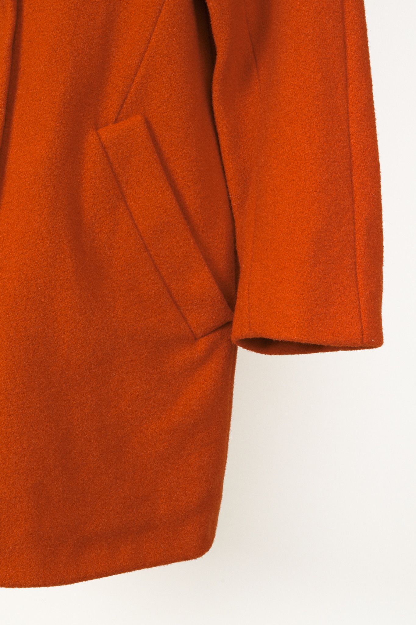 Dries Van Noten Dries Van Noten Orange Wool Oversized Double Breasted Jacket Size M / US 6-8 / IT 42-44 - 6 Thumbnail