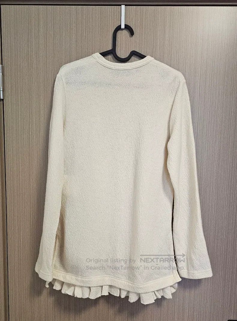 Comme des Garcons Comme Des Garcons Fulling split lace wool sweater Size M / US 6-8 / IT 42-44 - 2 Thumbnail