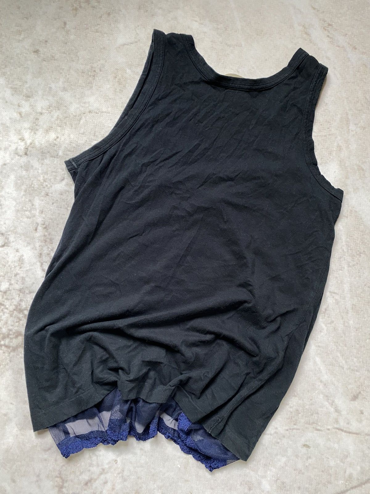 Designer × Japanese Brand × Sacai Sacai Luck Lingerie Collection Rayon Tank Top Size M / US 6-8 / IT 42-44 - 2 Thumbnail