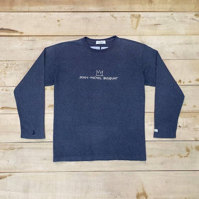 Jean-Michel Basquiat × Uniqlo B190 JEAN MICHEL BASQUIAT REVENGE EVIL THOUGHT TEE Size US M / EU 48-50 / 2 - 2 Thumbnail