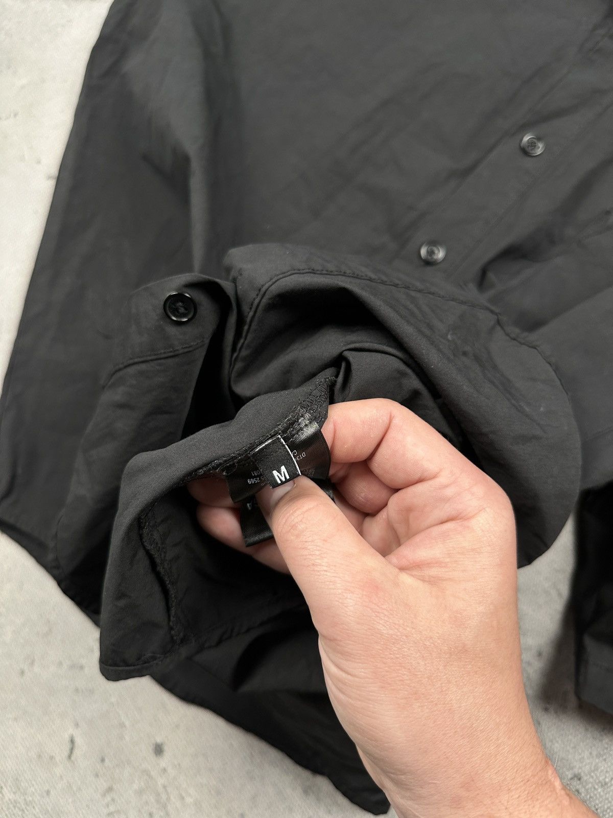 Balenciaga Balenciaga Tape Type Logo Shirt Black Lux Runway Oversized Size US M / EU 48-50 / 2 - 14 Thumbnail