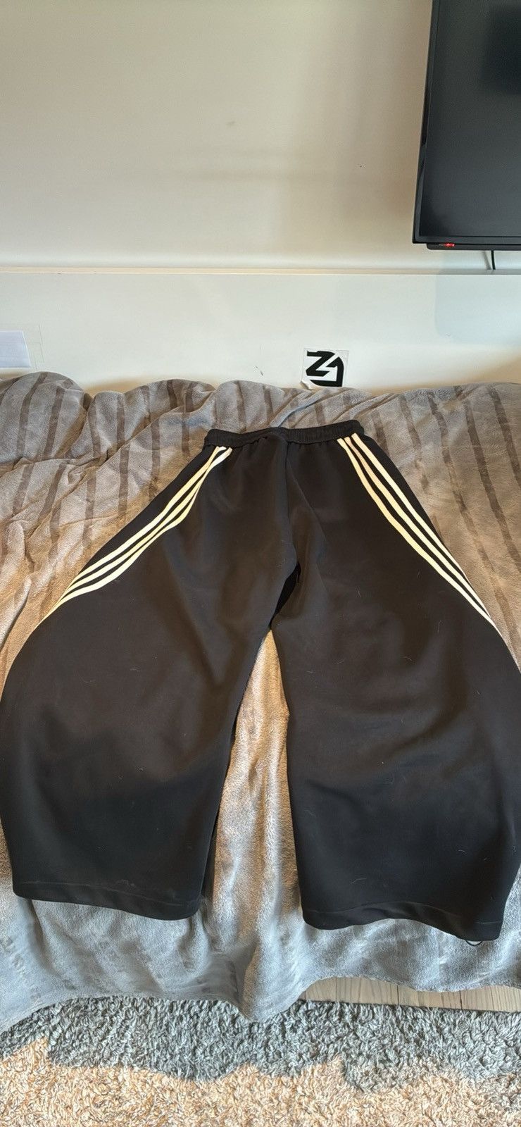 Other Copping Zone Black Triple Stripe Pants Size M Size US 30 / EU 46 - 2 Thumbnail