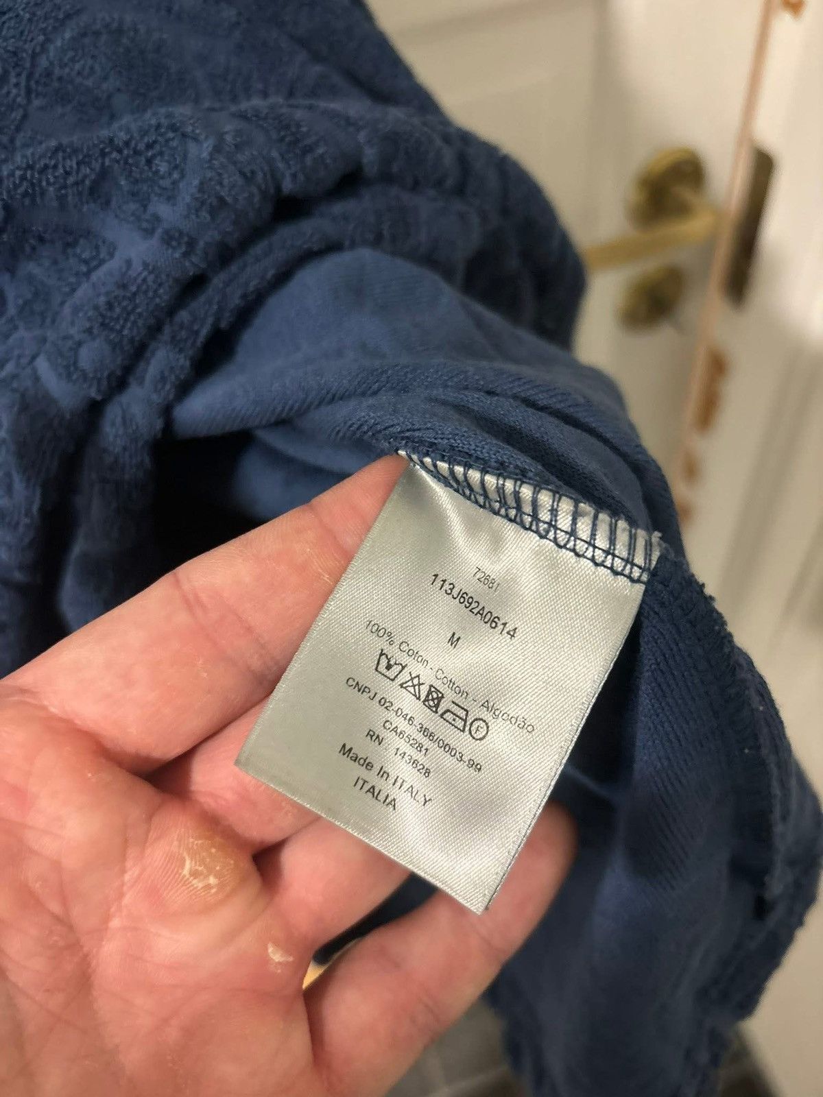 Dior Towel tee Size US M / EU 48-50 / 2 - 4 Thumbnail