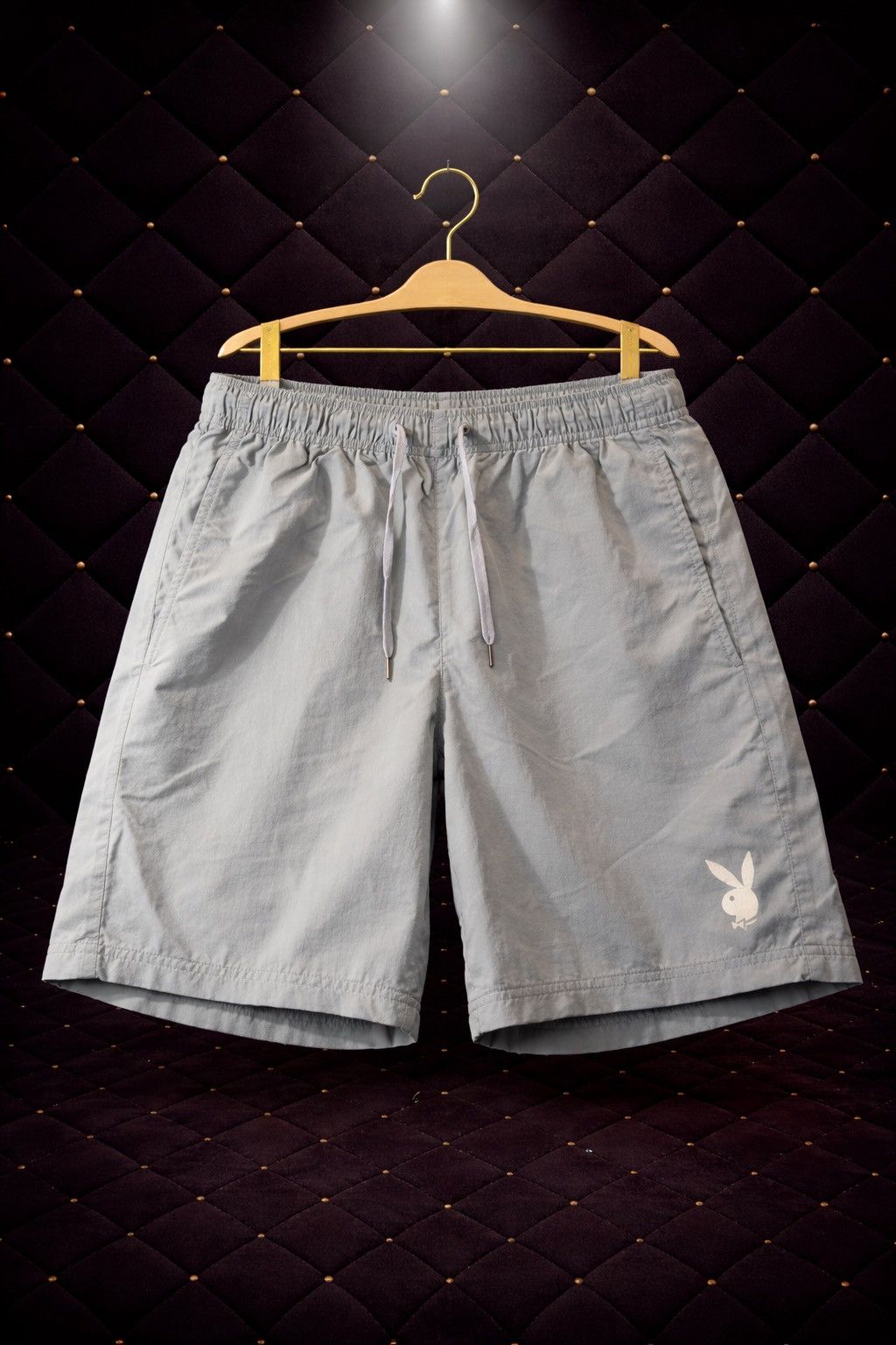 Playboy PLAYBOY BUNNY LOGO DRAWSTRING SHORTS Size US 32 / EU 48 - 1 Preview