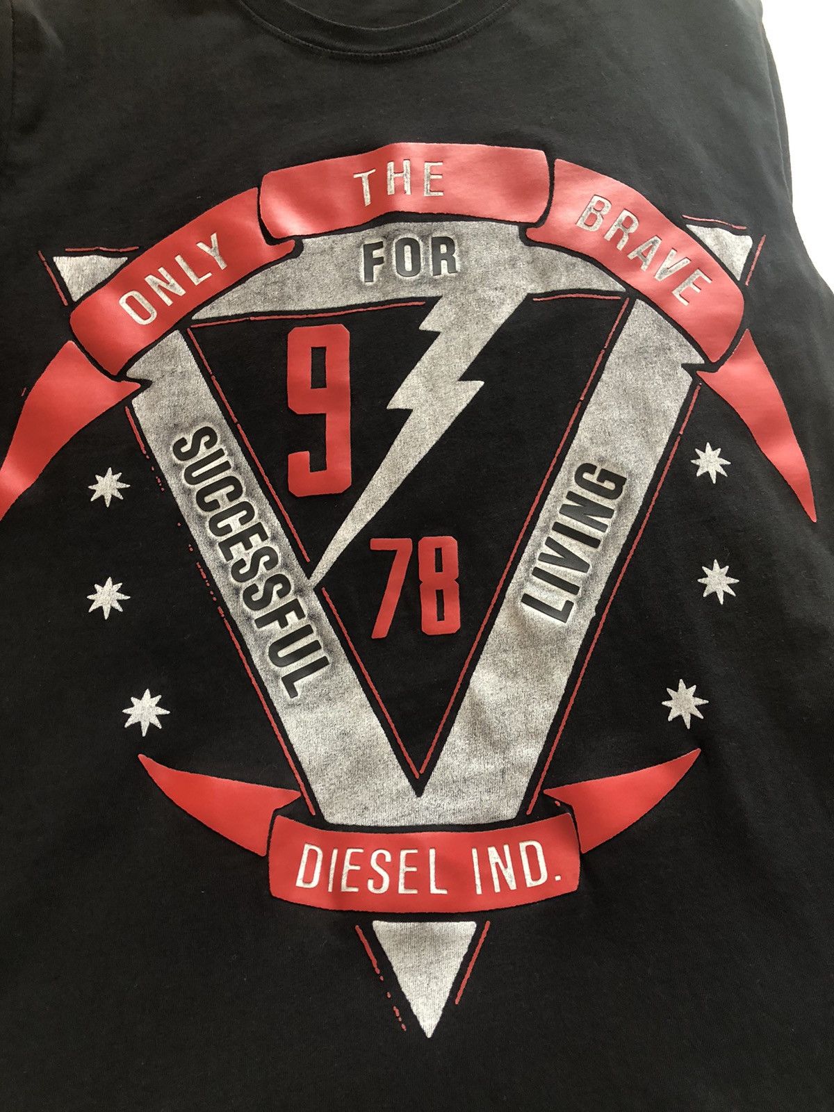 Diesel DIESEL USA VINTAGE DESIGNER TEE SHIRT Size US M / EU 48-50 / 2 - 2 Thumbnail