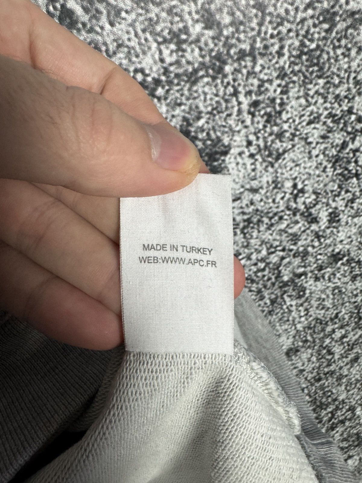 A.P.C. Men’s A.P.C. Rue Madame Paris Sweatshirt Pullover Size M Size US M / EU 48-50 / 2 - 8 Thumbnail