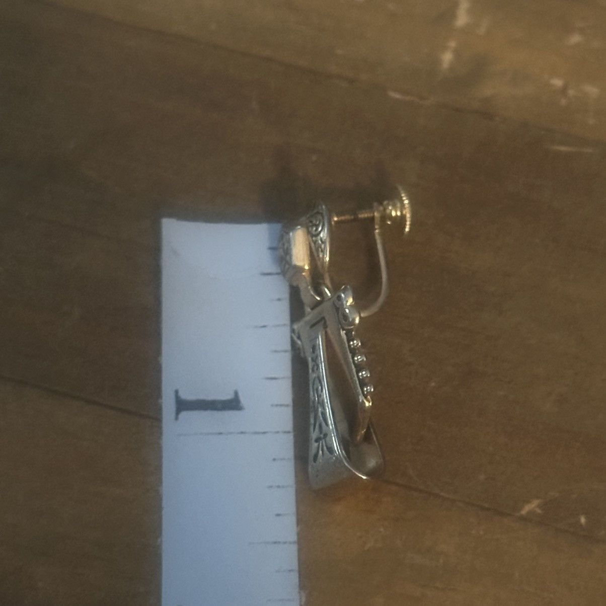 Vintage Vintage Victorian Etruscan Revival gold doorknocker earrings Size ONE SIZE - 4 Thumbnail