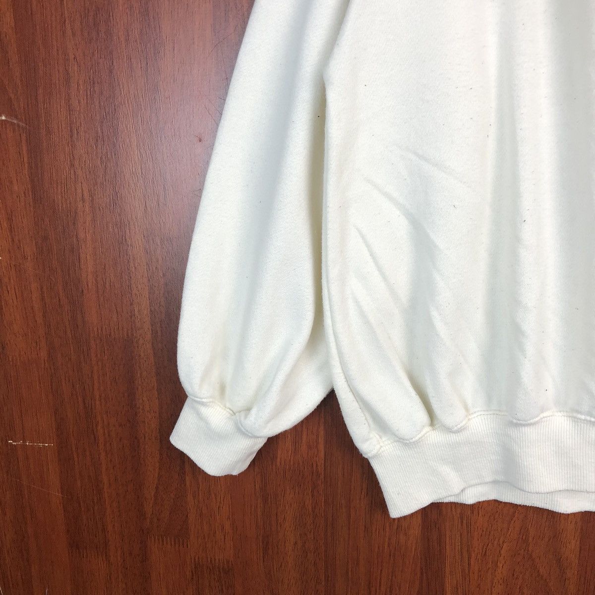 Converse × Vintage Converse All Star vintage White Sweatshirt #7524 Size US M / EU 48-50 / 2 - 6 Thumbnail