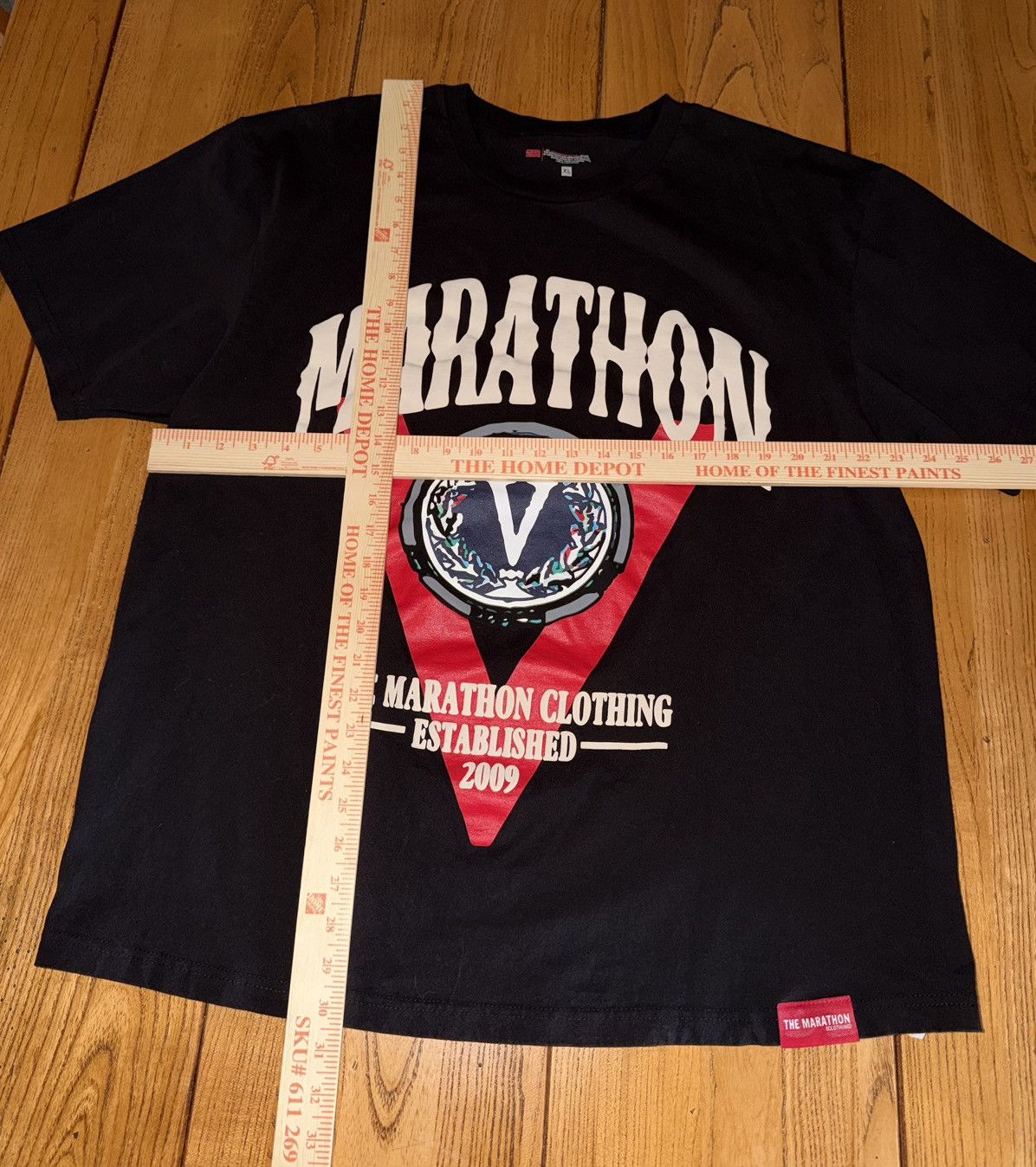 Other Marathon Clothing Vintage Victory V Black T-Shirt Size XL Size US XL / EU 56 / 4 - 7 Thumbnail