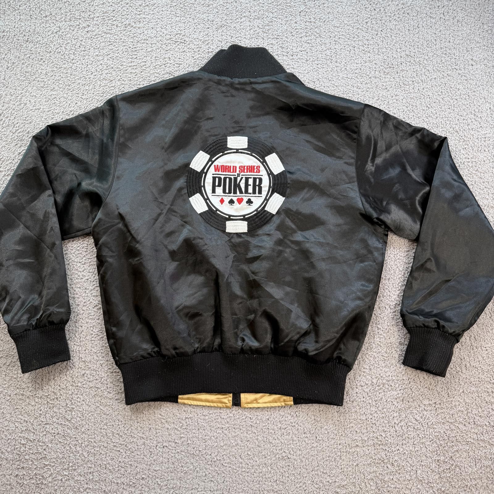 Other World Series Of Poker WSOP Reversible Satin Bomber Jacket Size US S / EU 44-46 / 1 - 4 Thumbnail