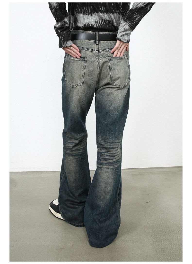 Japanese Brand Japanese retro men's loose straight leg casual flared jeans Size US 32 / EU 48 - 5 Thumbnail