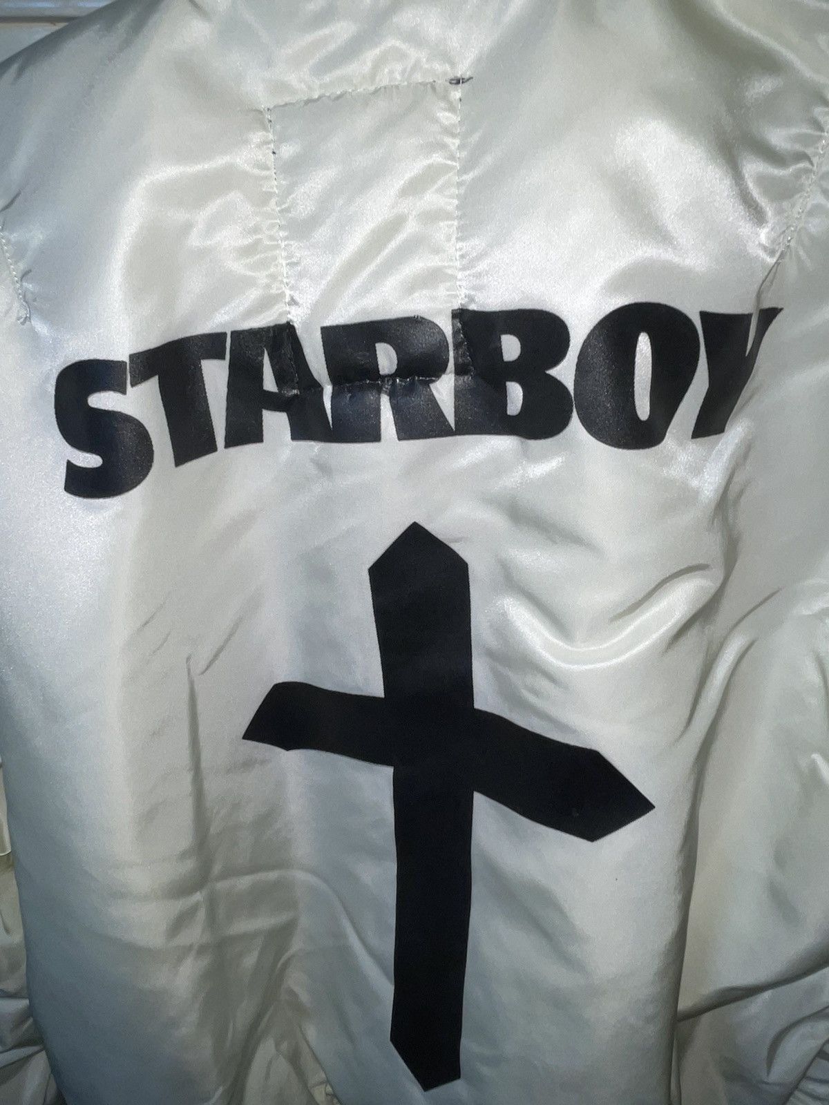 Alpha Industries XO x Alpha Industries Starboy bomber White Size