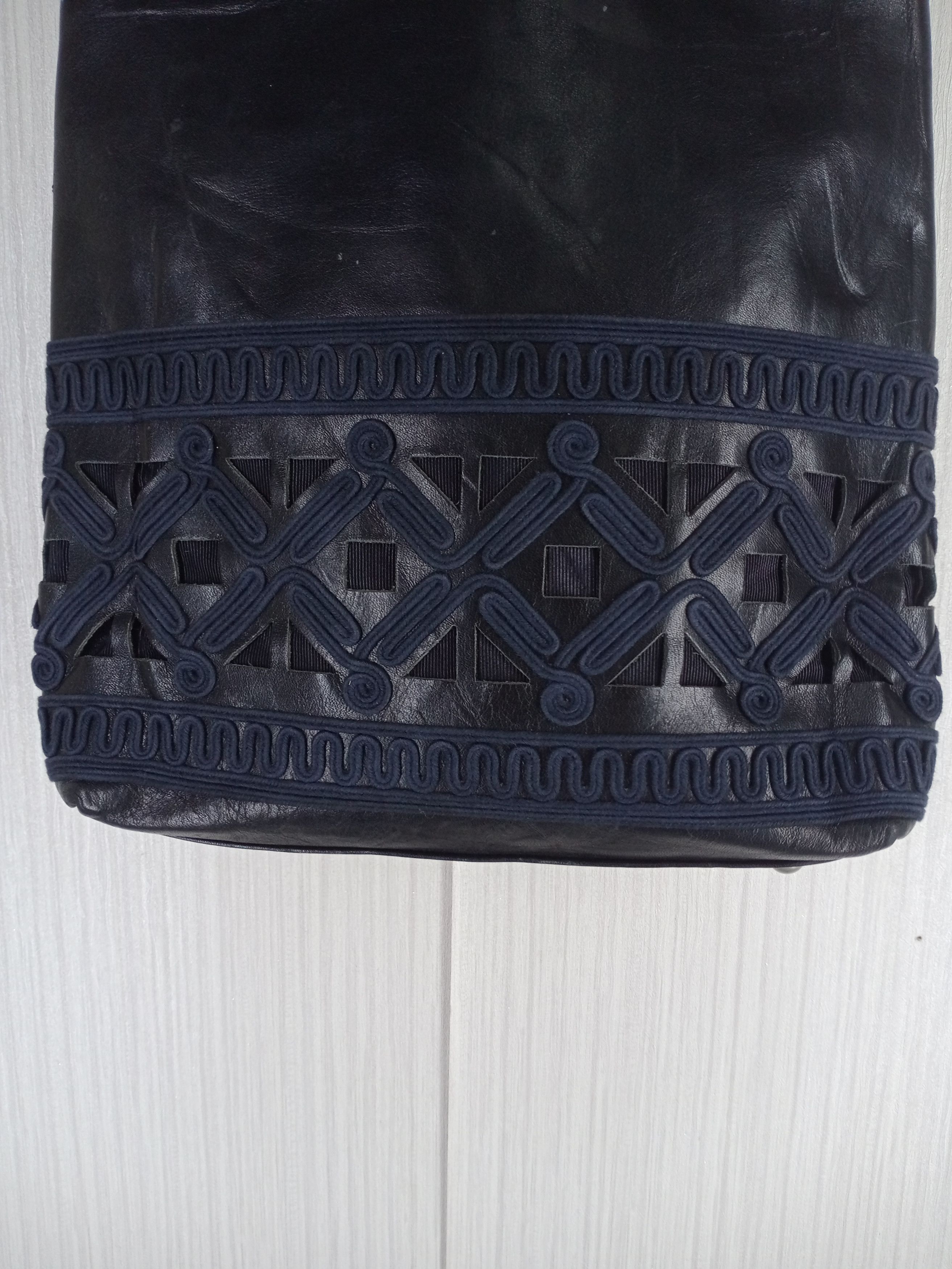 Jean Paul Gaultier JEAN PAUL GAULTIER LEATHER SHOULDER TOTE BAG Size ONE SIZE - 3 Thumbnail