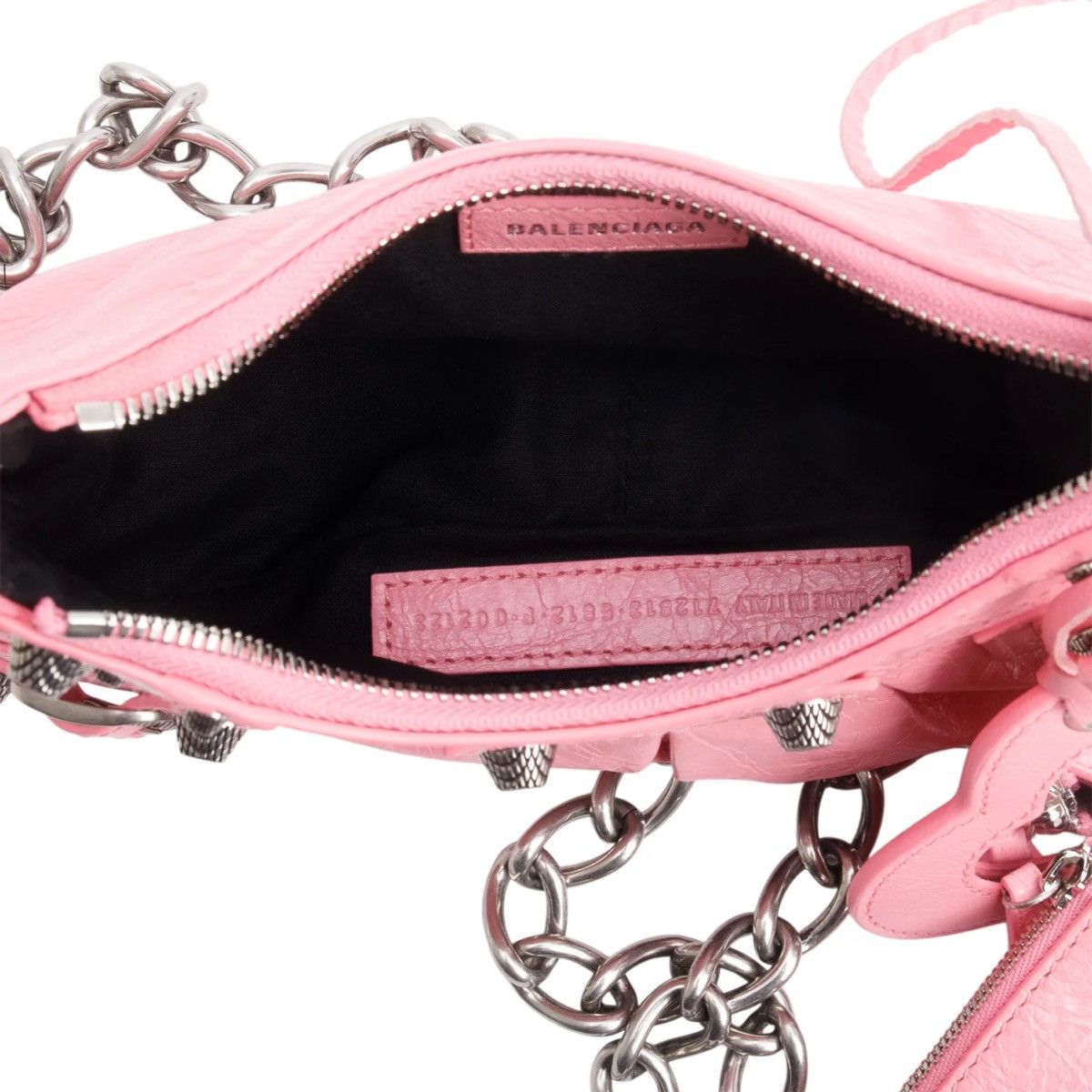 Balenciaga BALENCIAGA Pink Leather Shoulder Bag Size ONE SIZE - 9 Thumbnail