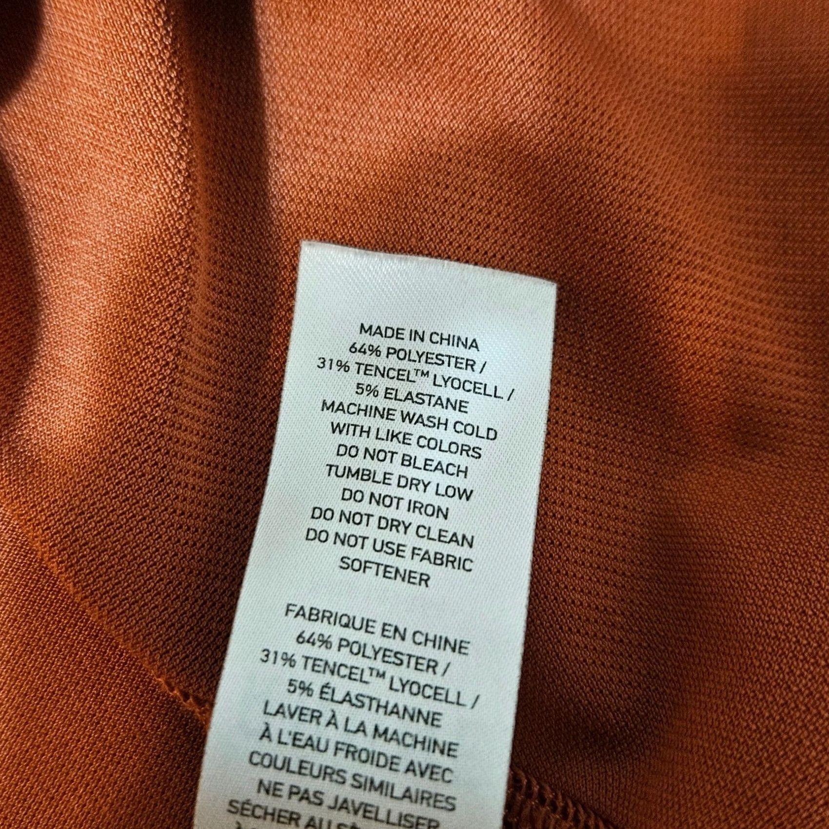 Rhone Rhone Orange Mens Polo Shirt Size XL Size US XL / EU 56 / 4 - 4 Thumbnail