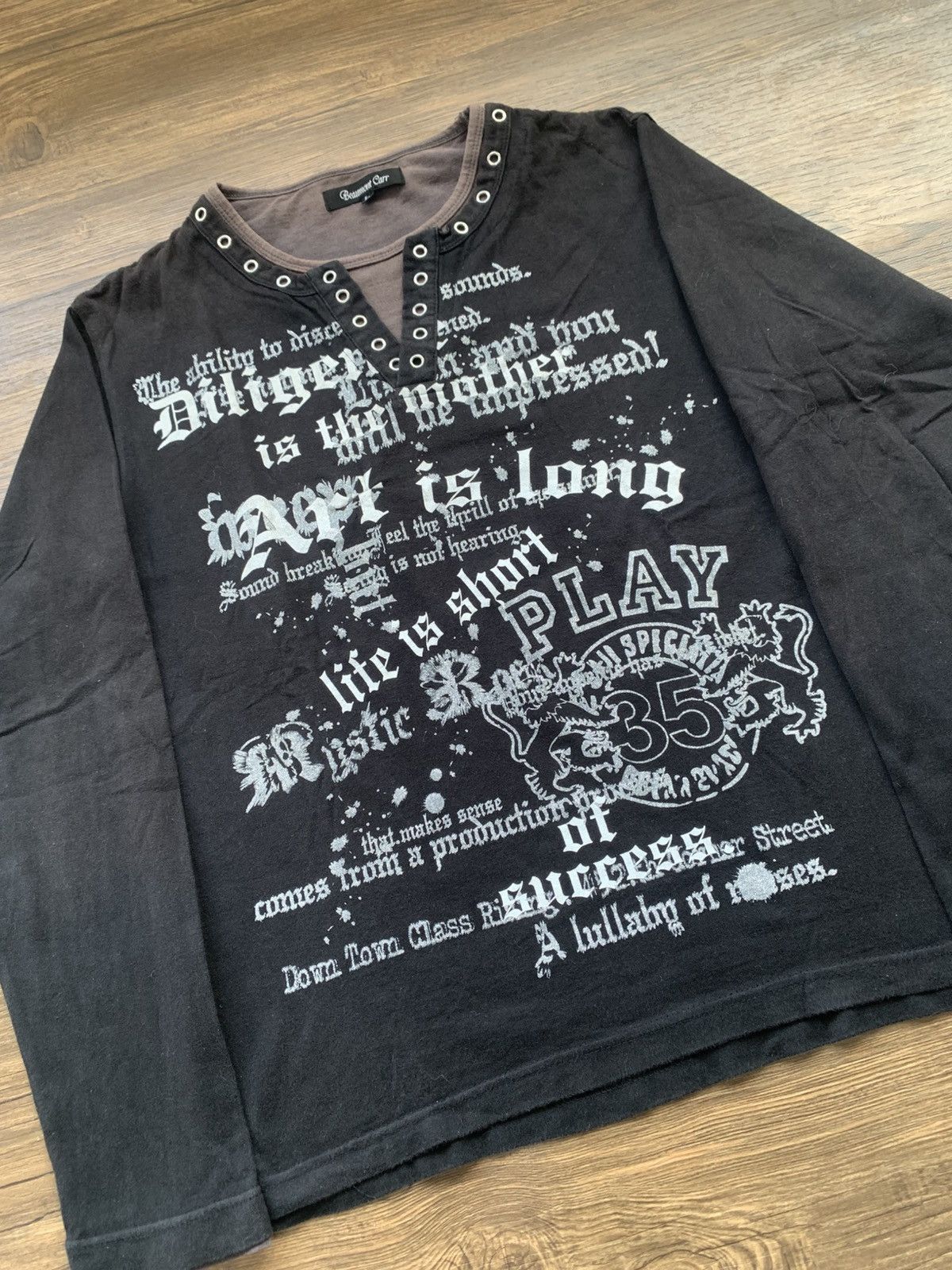 If Six Was Nine 2000s japanese archive beaumont carr y2k longsleeve tee Size US L / EU 52-54 / 3 - 2 Thumbnail