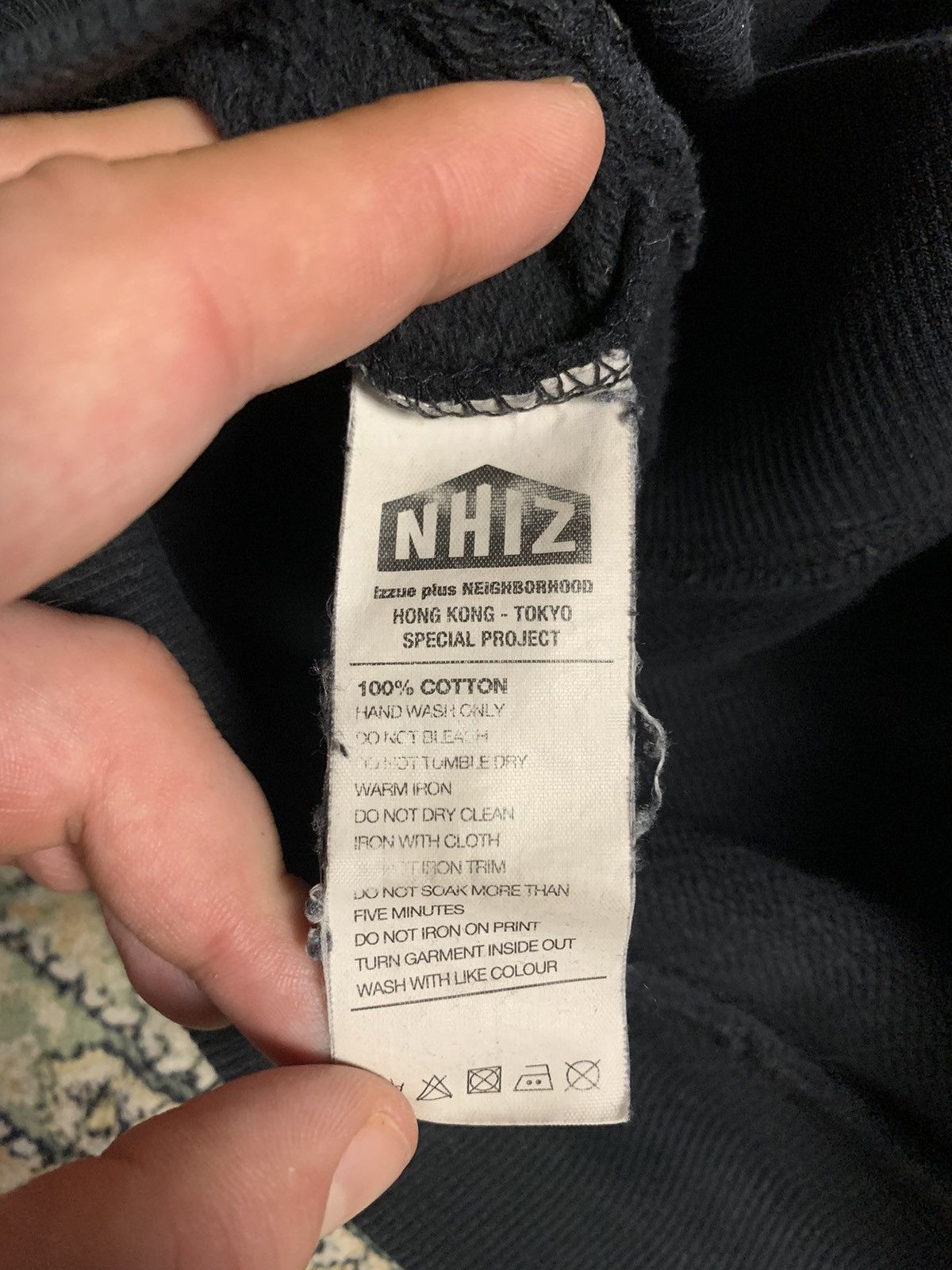 Neighborhood Neighbourhood Tokyo HK Edition Skull Logo Black Hoodie Size US L / EU 52-54 / 3 - 10 Thumbnail