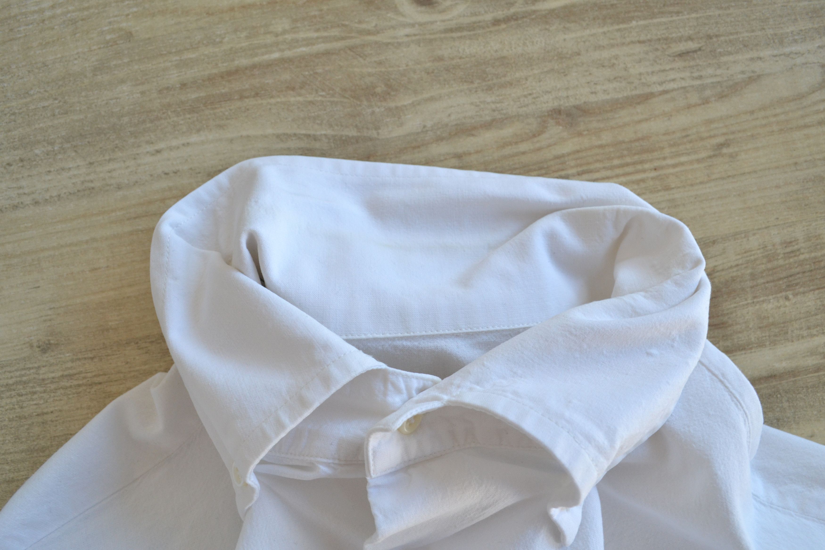 Maison Margiela Maison Margiela Shirt Long Sleeve VIntage F/W2002 White Size US L / EU 52-54 / 3 - 11 Thumbnail