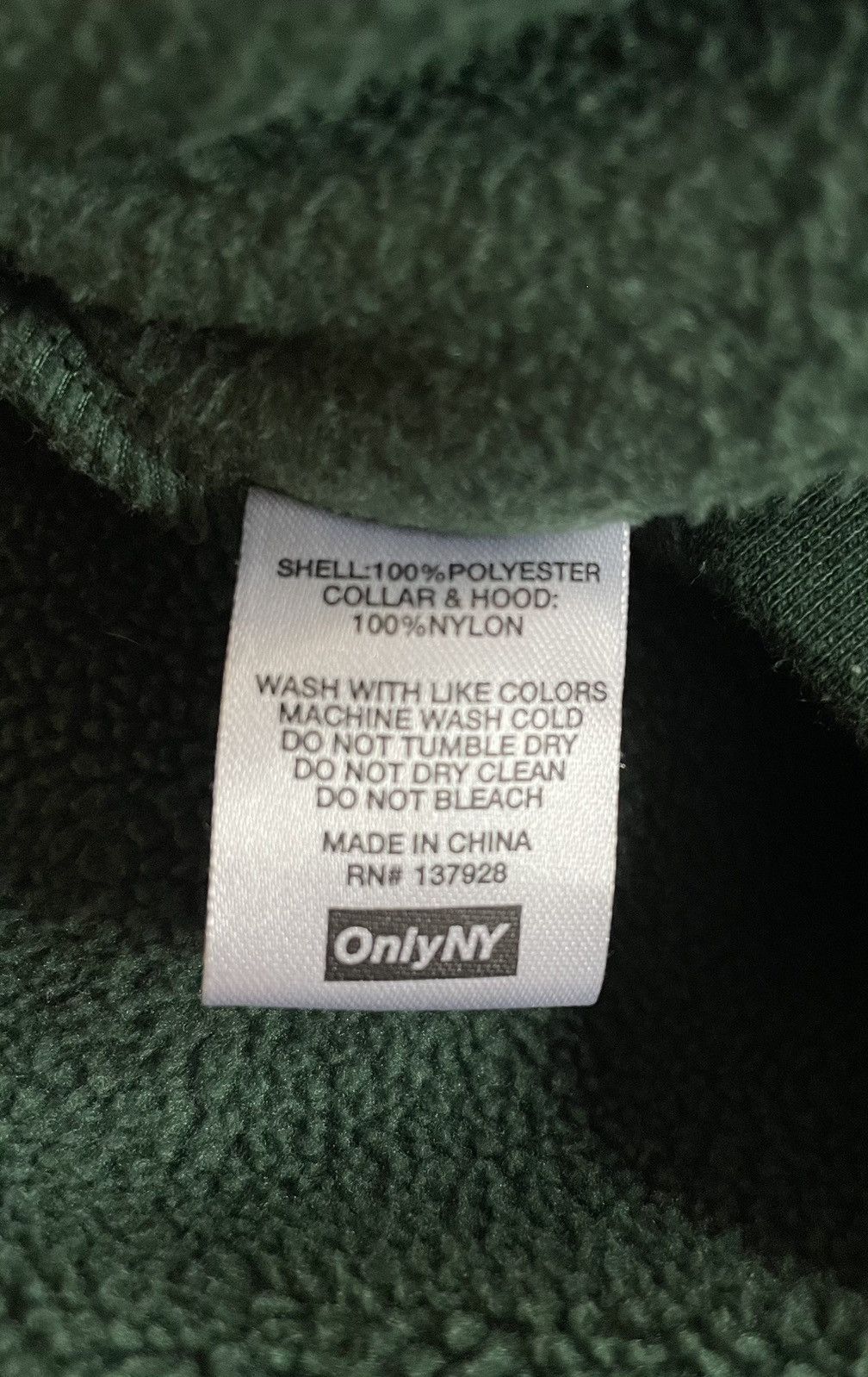Only NY Only NY Sweatshirt / Adjustable Hood Size US M / EU 48-50 / 2 - 4 Thumbnail