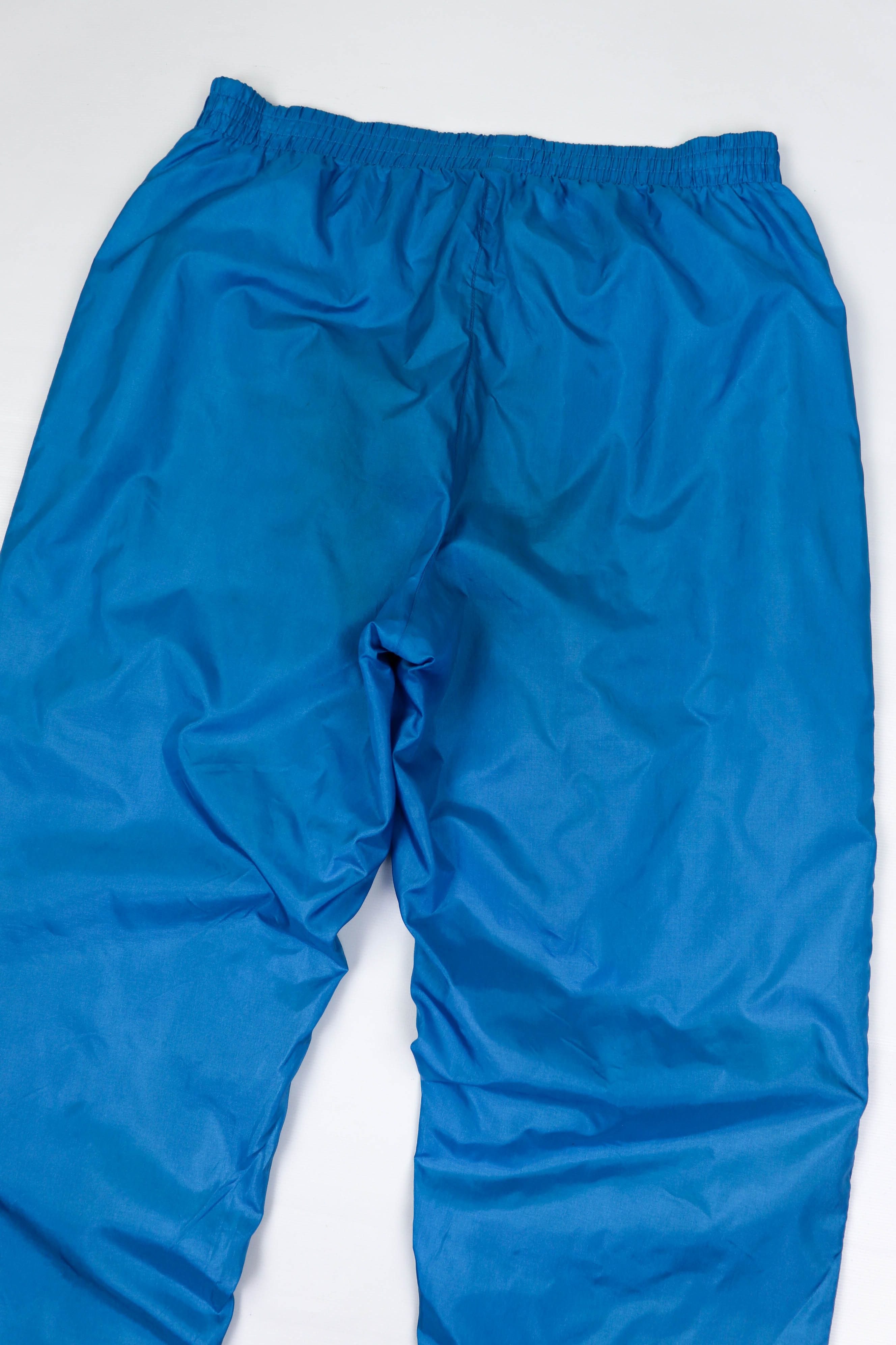 Adidas Adidas Vintage 80s 90s Blue Nylon Track Pants Size US 32 / EU 48 - 8 Thumbnail