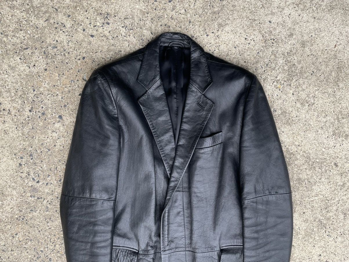 Helmut Lang Leather Jacket | Grailed
