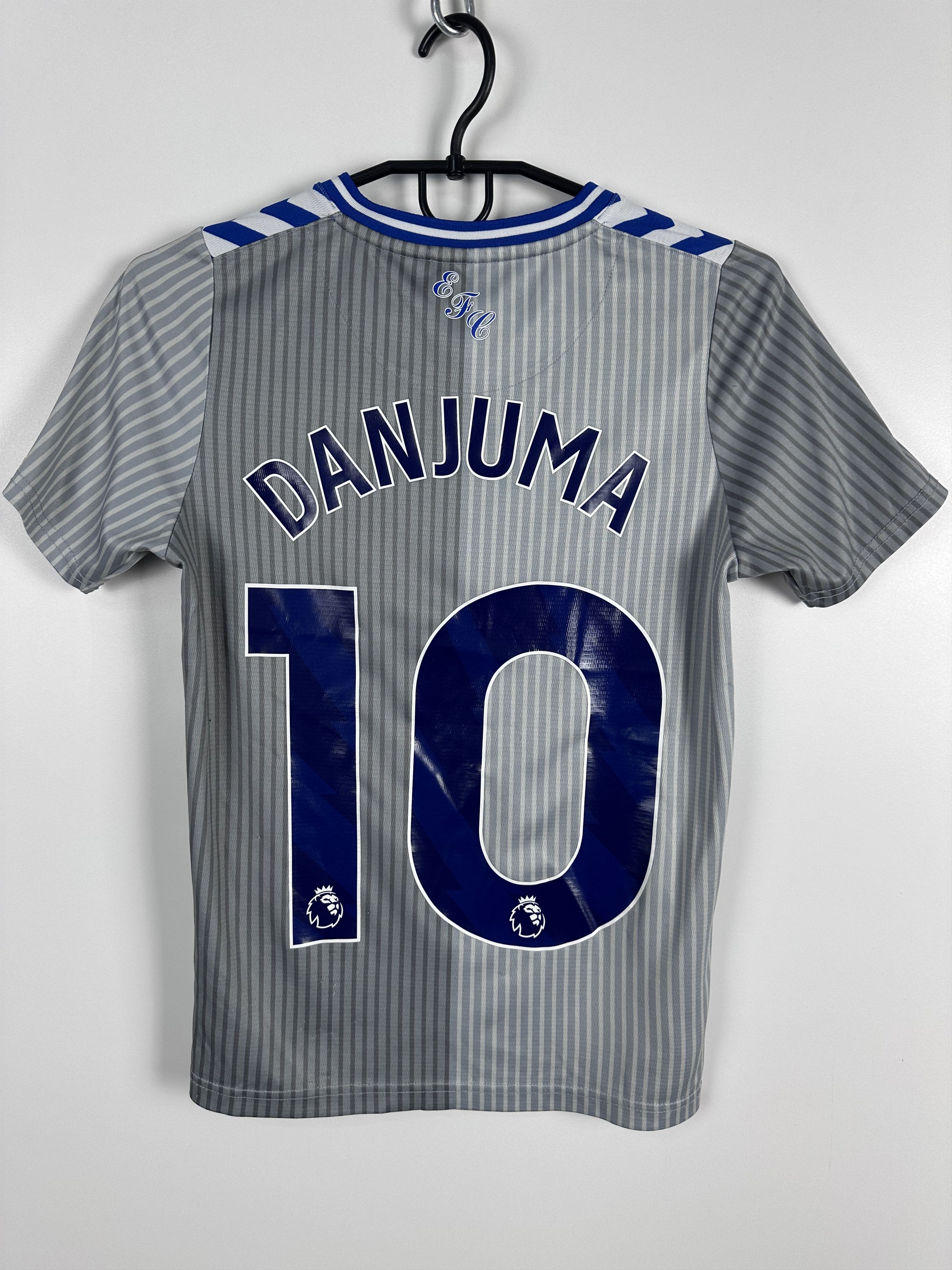 Hummel Everton 2023 Football Soccer Jersey #10 Danjuma Youth XL Size US XXS / EU 40 - 1 Thumbnail
