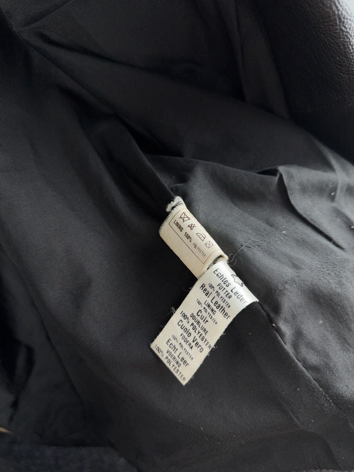 Leather Vintage 90s Gipsy Mauritius Black Leather Moto Biker Jacket Size US XL / EU 56 / 4 - 8 Thumbnail