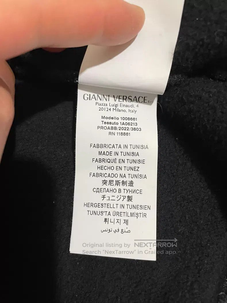 Versace Versace Vasach's embroidered sweatshirt Size US XL / EU 56 / 4 - 8 Thumbnail