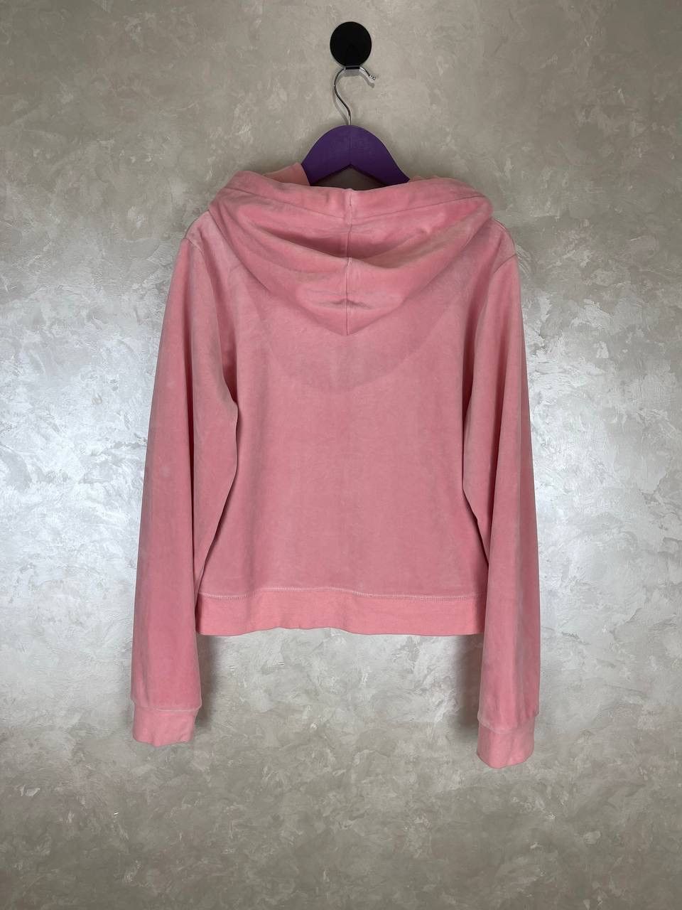 Juicy Couture Juicy Couture Velour Hoodie Pink Zip Up Polyester M Size M / US 6-8 / IT 42-44 - 4 Thumbnail