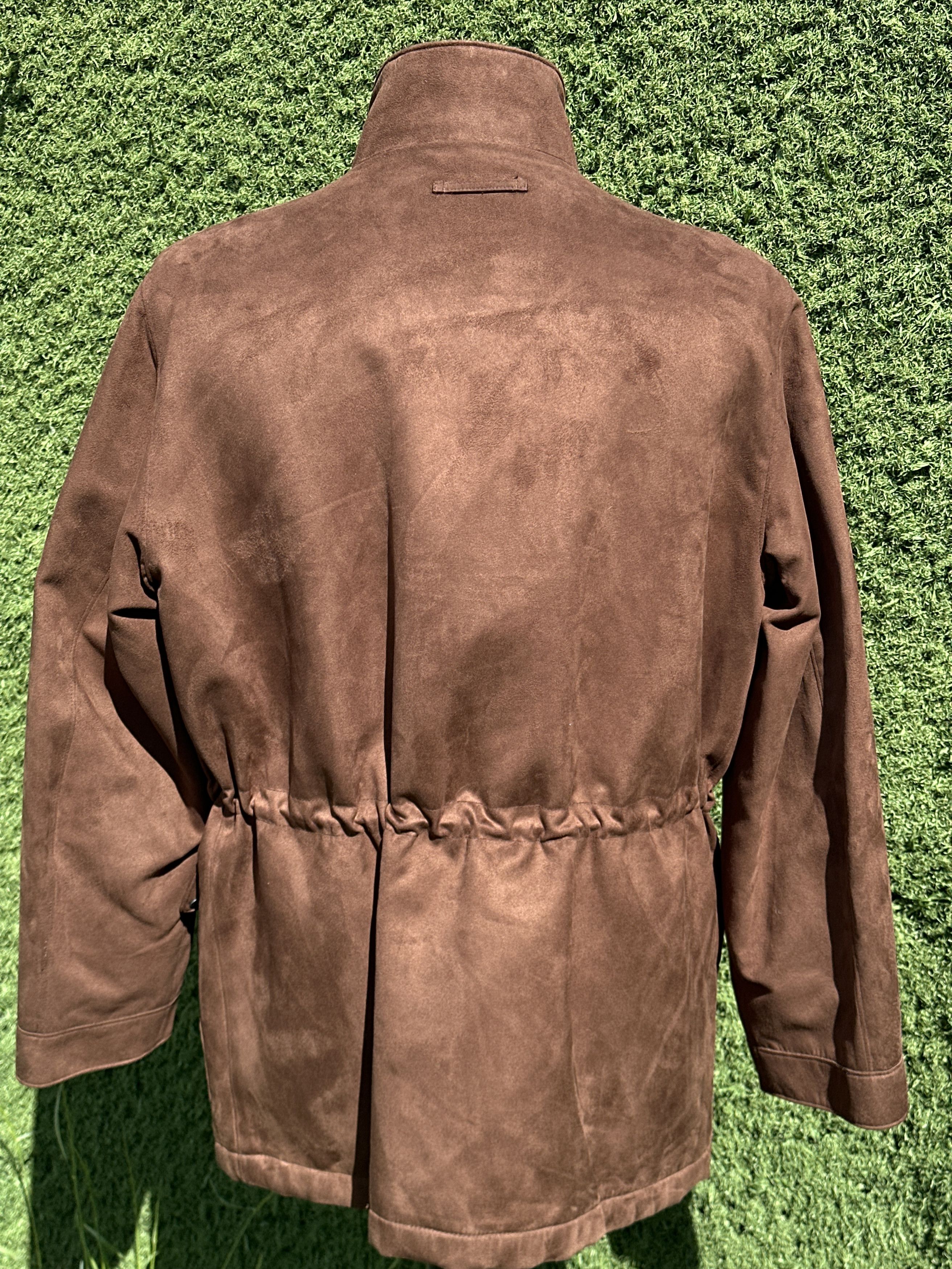 Corneliani Corneliani ID Suede Look Technical Field Jacket Coat 52 R Size US L / EU 52-54 / 3 - 4 Thumbnail