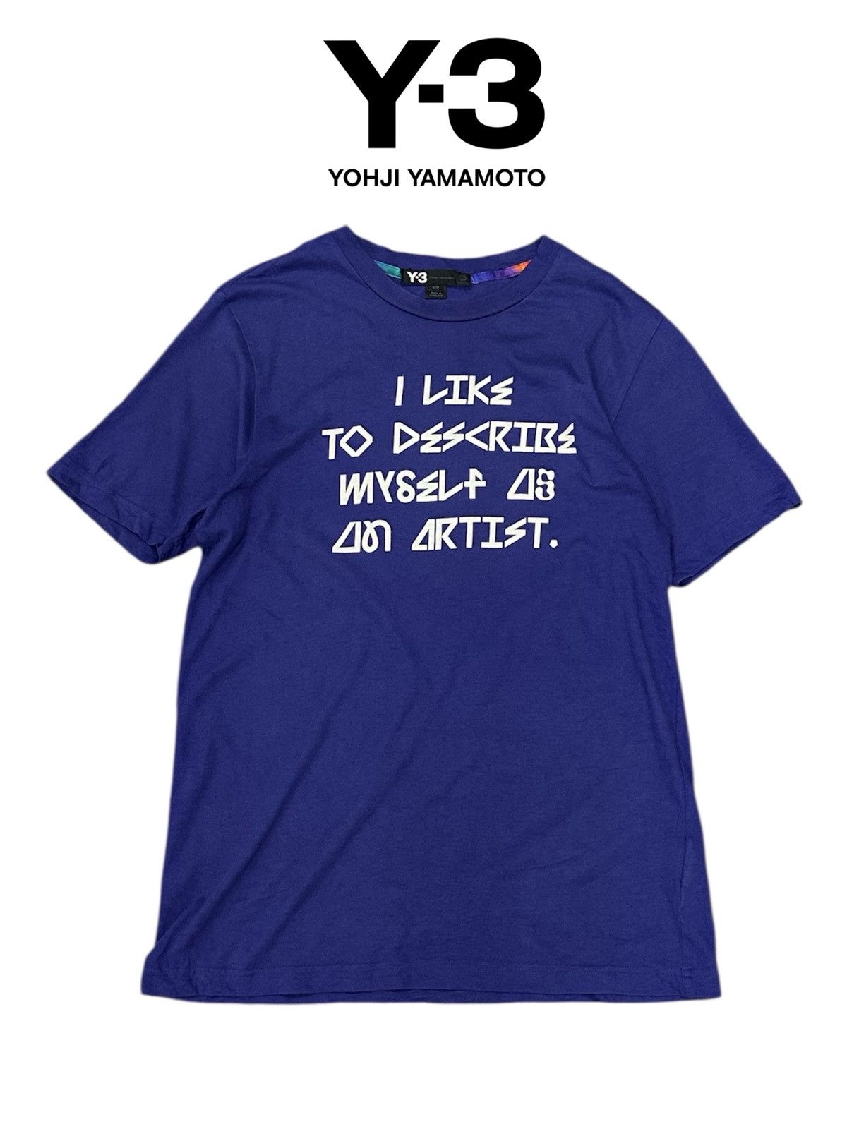 Y-3 AW13 Y-3 Yohji Yamamoto Purple T-shirt Size US M / EU 48-50 / 2 - 1 Thumbnail